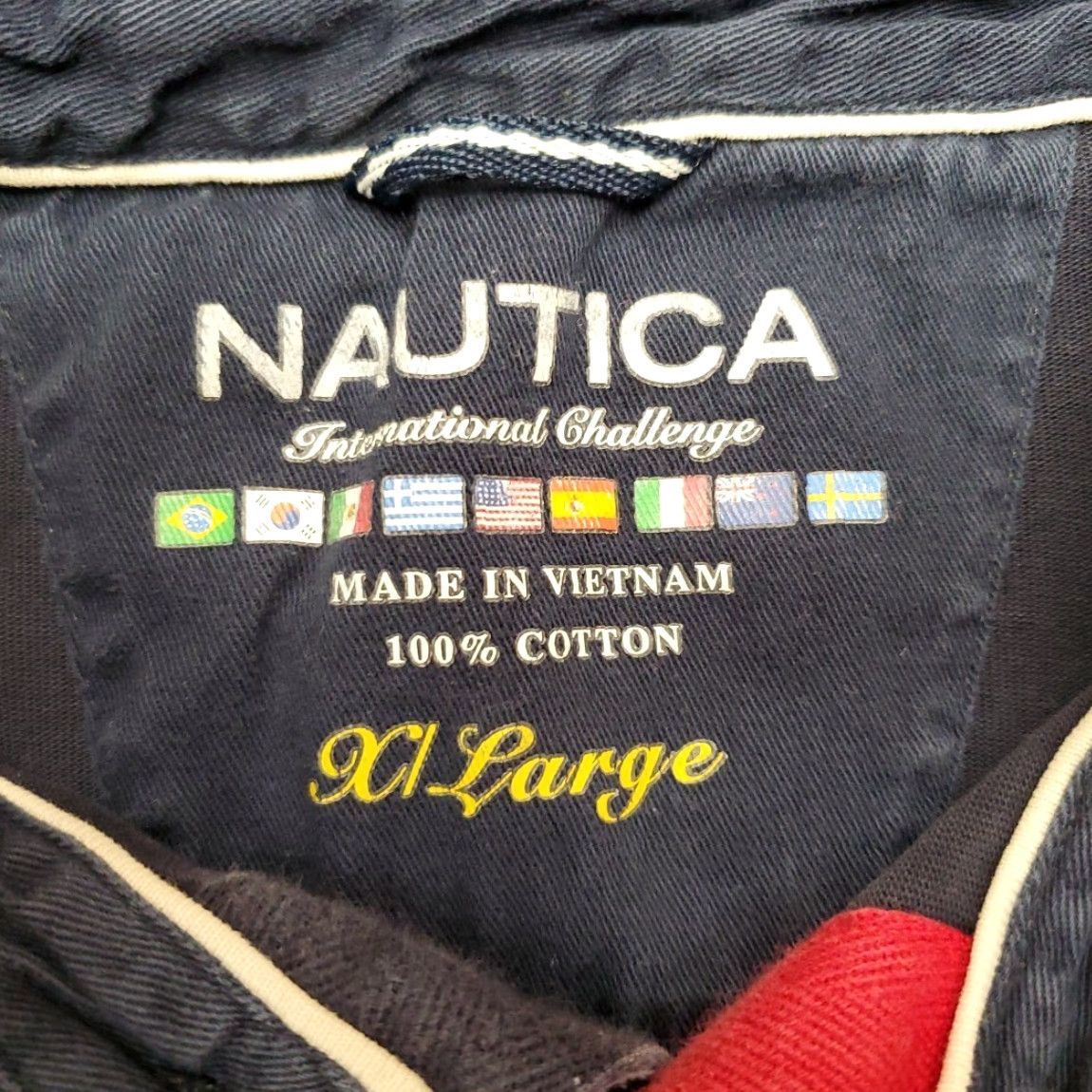 Nautica Nautica Shirt Mens XL Blue Polo International Challenge Heritage Classic Sailing Size US XL / EU 56 / 4 - 6 Thumbnail