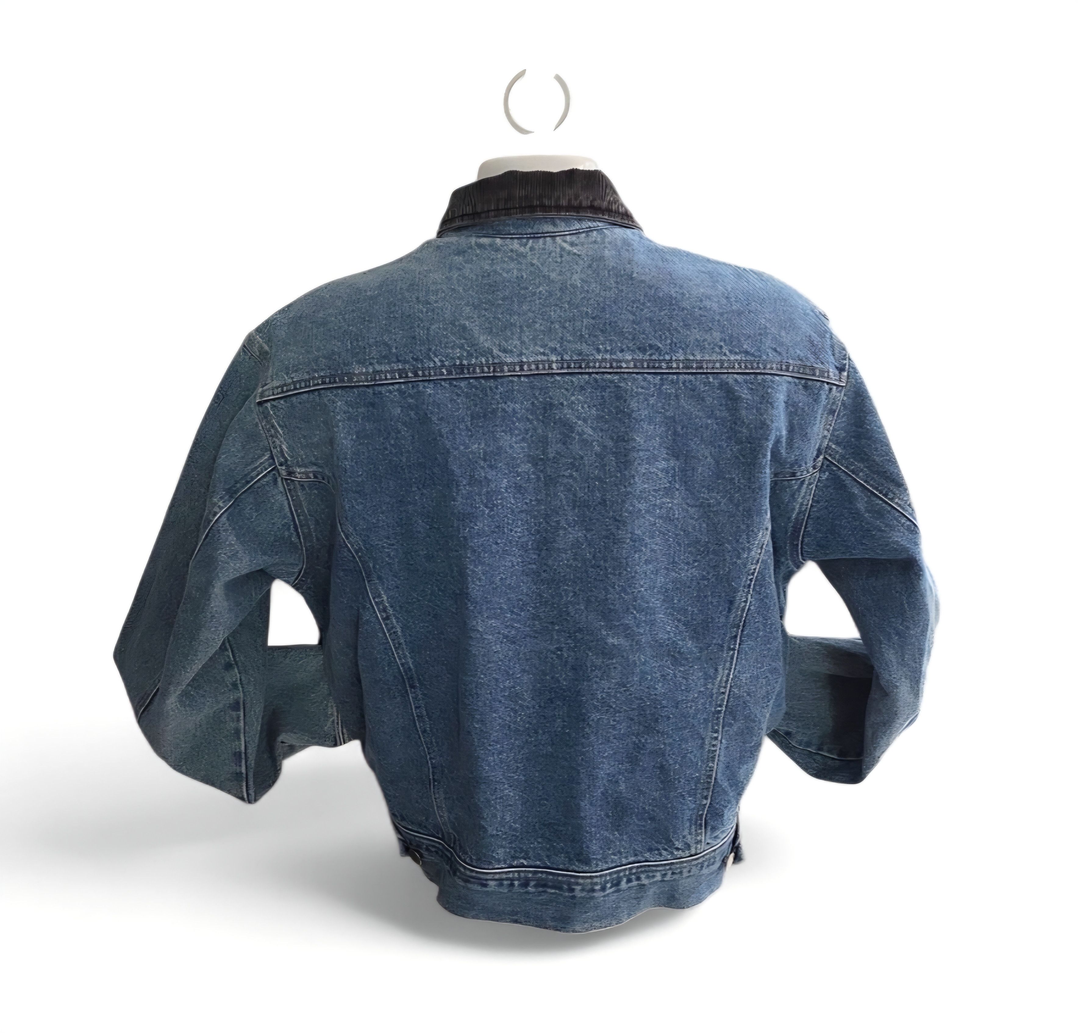 Gap GAP Vintage Denim Jacket Corduroy Collar Plaid Flannel Size US M / EU 48-50 / 2 - 5 Thumbnail