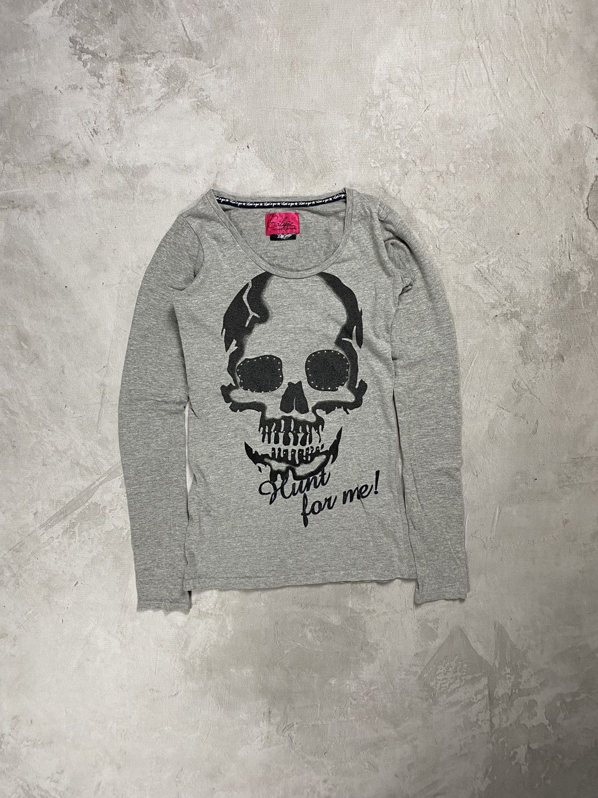 Hysteric glamour long sleeve skull factory polo