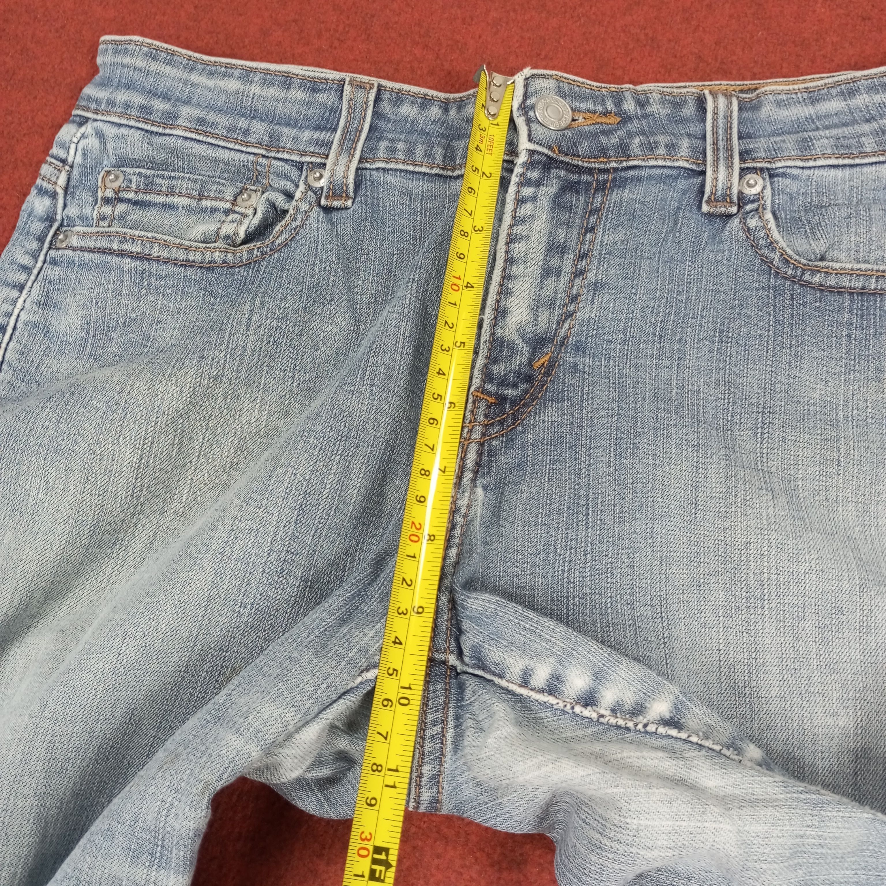 Levi's × Vintage Levis Streetwear Style Boot Cut Distressed Jeans Size 32" / US 10 / IT 46 - 8 Thumbnail