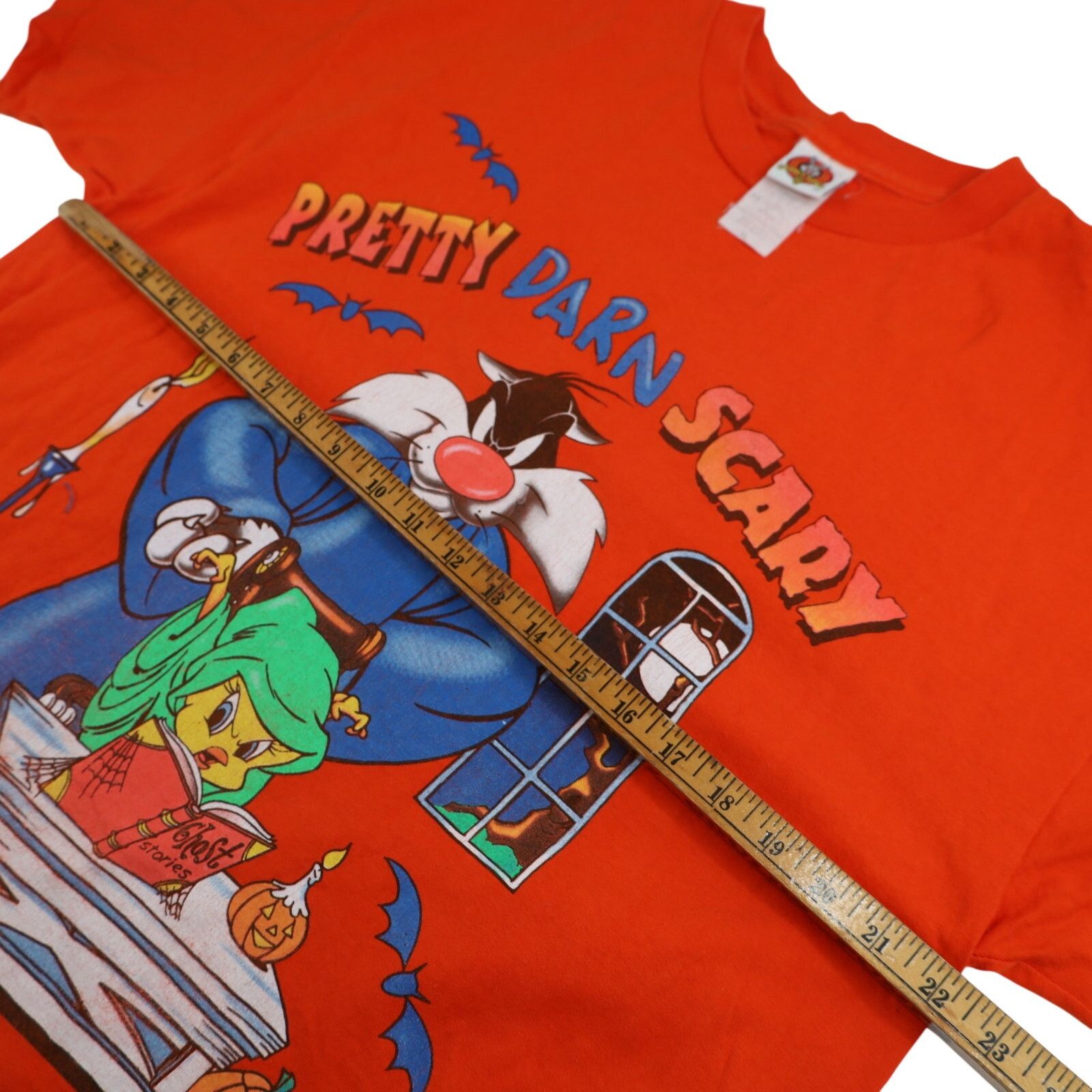 Vintage × Warner Bros Vintage Looney Tunes Halloween Graphic T Shirt Size US XL / EU 56 / 4 - 7 Thumbnail