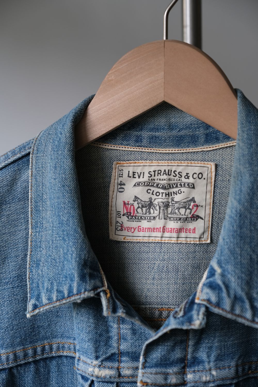 LEVI'S VINTAGE CLOTHING LOT 213（L） LEVI'S Vintage Clothing Limited Lot 213 Jacket Rigid | eBay