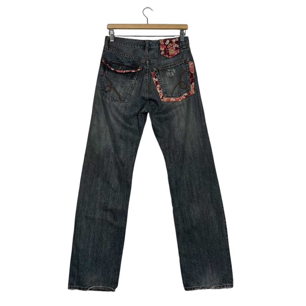 Japanese Brand Vintage Japanese Designer Distressed Denim Jeans Size 30" / US 8 / IT 44 - 7 Thumbnail