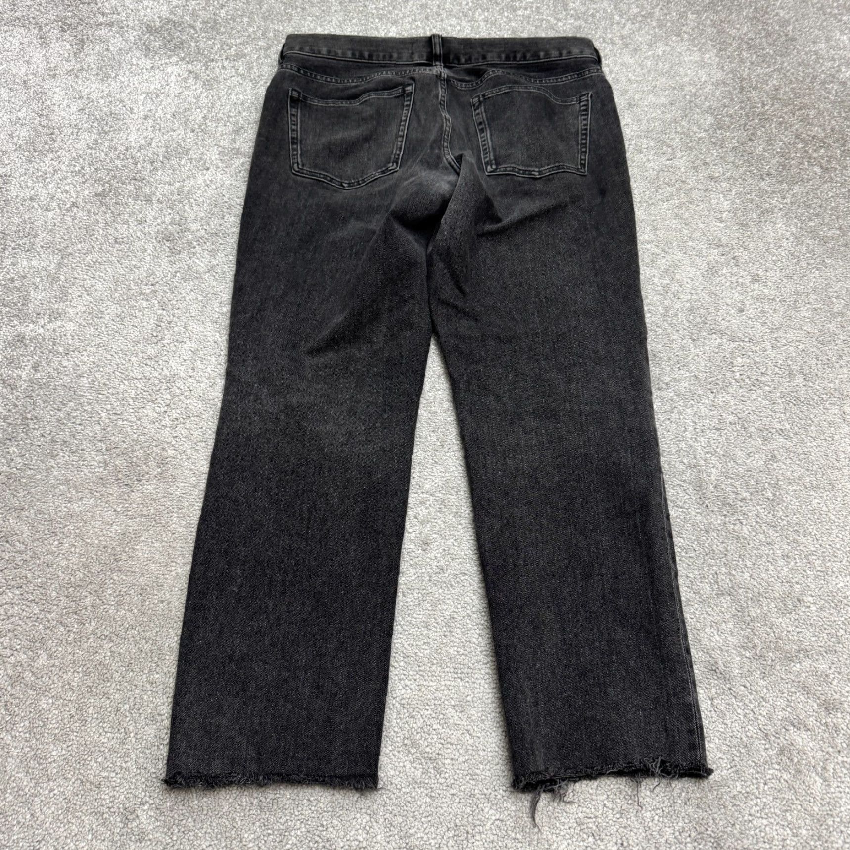 Everlane Everlane Jeans Men Athletic Straight 32x30 Black Denim Cotton Washed 5-Pocket Logo Zipper Button Regular Size US 32 / EU 48 - 2 Thumbnail