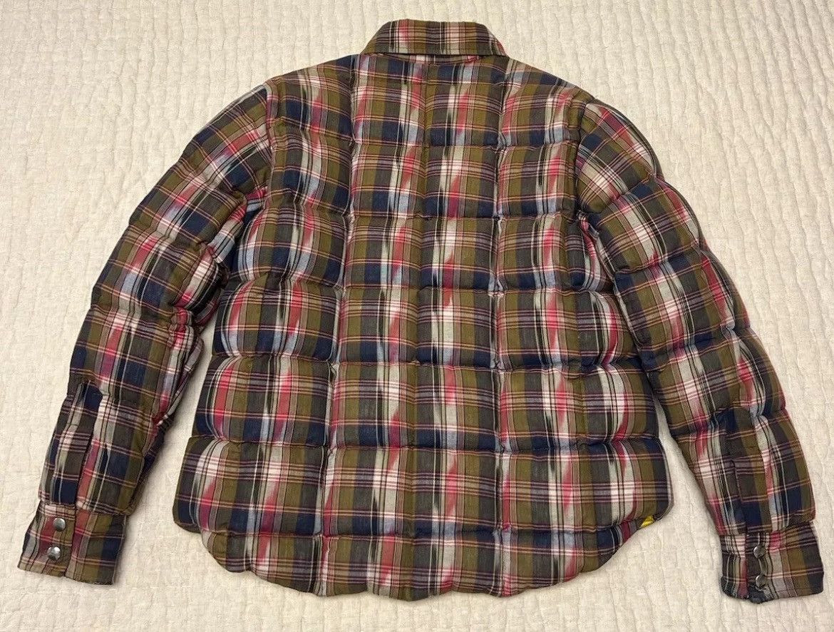 Billionaire Boys Club × Crescent Down Works Crescent Down Works x BBC Mens L Madras Snap Puffer Jacket Size US L / EU 52-54 / 3 - 8 Thumbnail