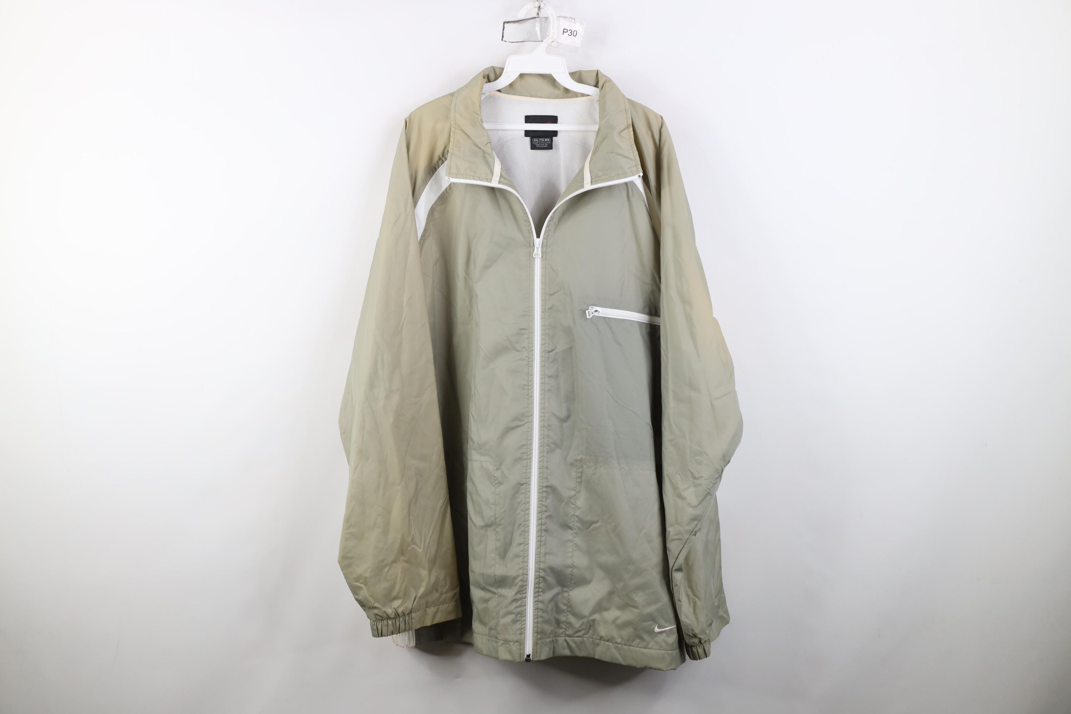 Nike Vintage Y2K Nike Mini Swoosh Sun Faded Windbreaker Jacket Size US XXL / EU 58 / 5 - 1 Thumbnail