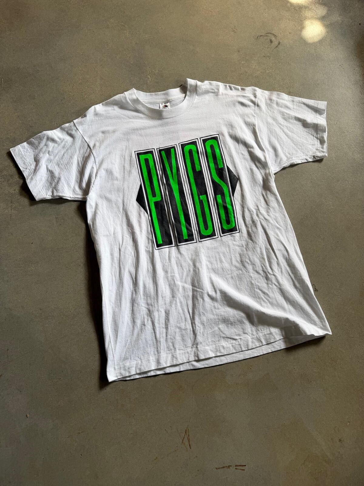 Fruit Of The Loom VTG The Velcro Pygmies Shirt Sz XL Size US XL / EU 56 / 4 - 2 Thumbnail