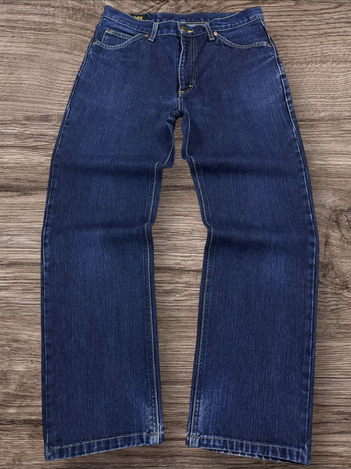 Japan Blue Jeans Lee Riders Japan LEE Relaxed Straight Fit Jeans Size US 33 - 2 Thumbnail