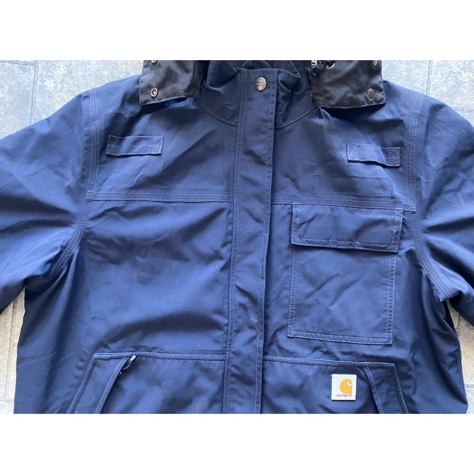 Carhartt Carhartt Jacket Coat Women’s Storm Defender NVY Blue Size L 12/14 Size L / US 10 / IT 46 - 7 Thumbnail