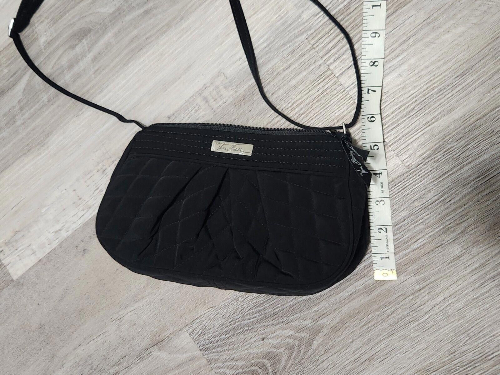 Designer Vintage Y2k Vera Bradley Purse Black Small Quilted Size ONE SIZE - 4 Thumbnail