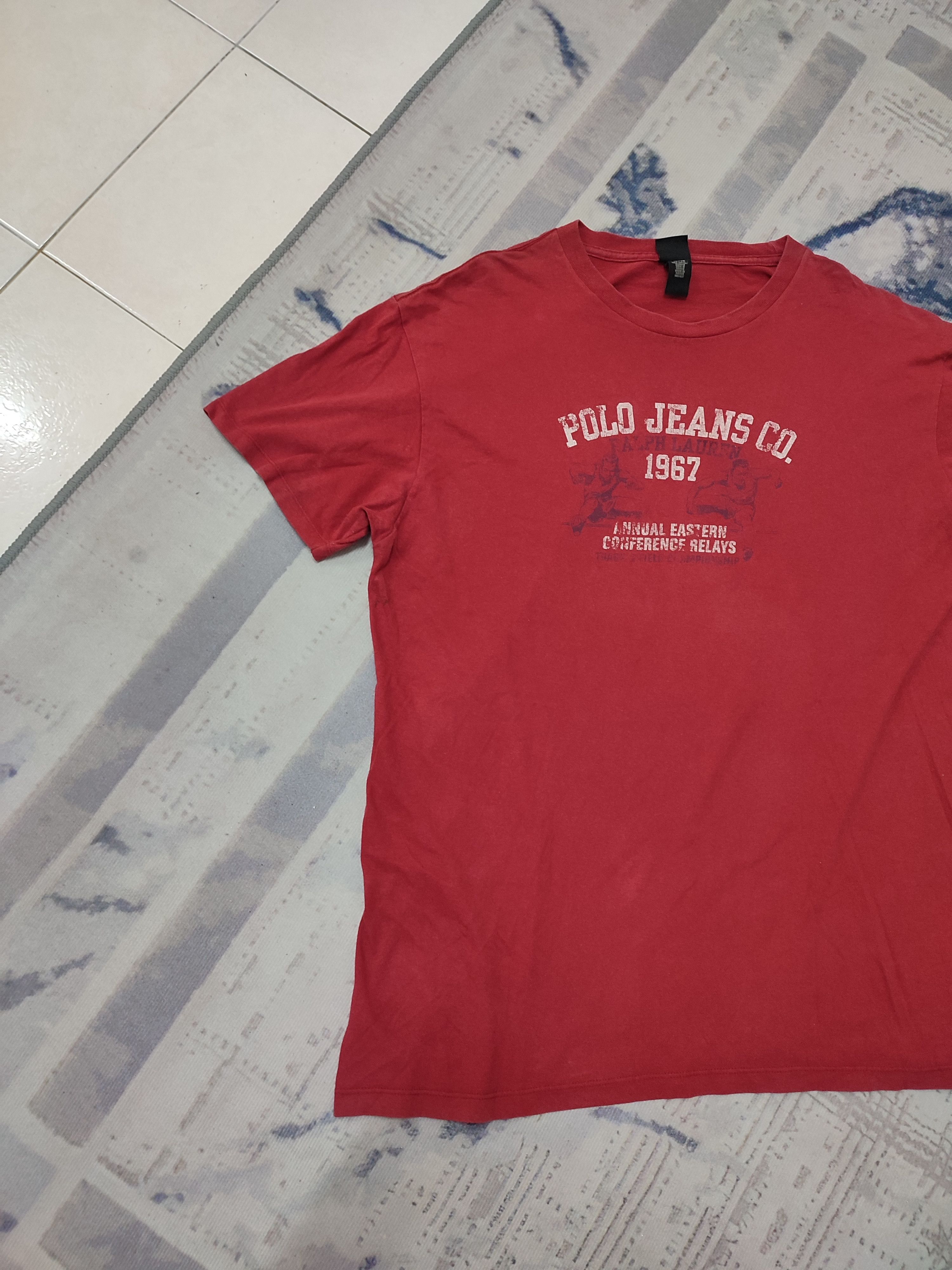 Polo Ralph Lauren × RRL Ralph Lauren × Vintage Y2k POLO RALPH LAUREN TRACK N FIELD CHAMPIONSHIP TEE Size US XL / EU 56 / 4 - 7 Thumbnail