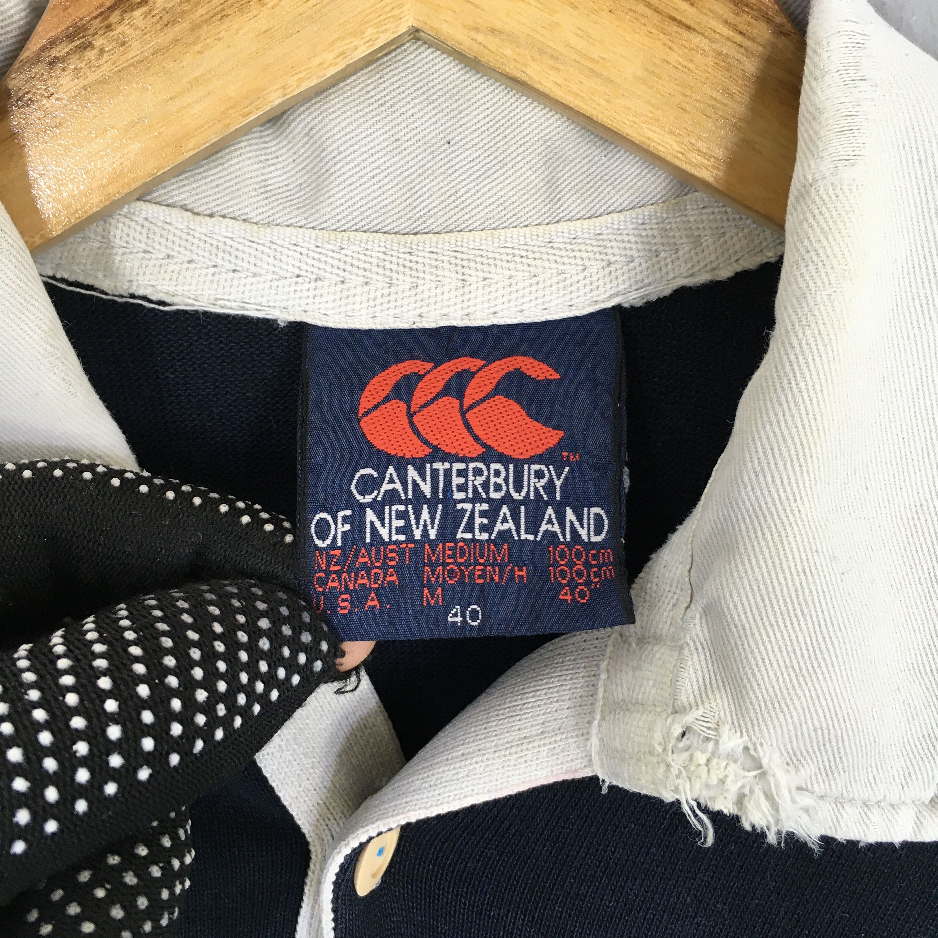 Canterbury of New Zealand Vintage Canterbury Of New Zealand All Blacks Rugby Shirt M Size US M / EU 48-50 / 2 - 5 Thumbnail