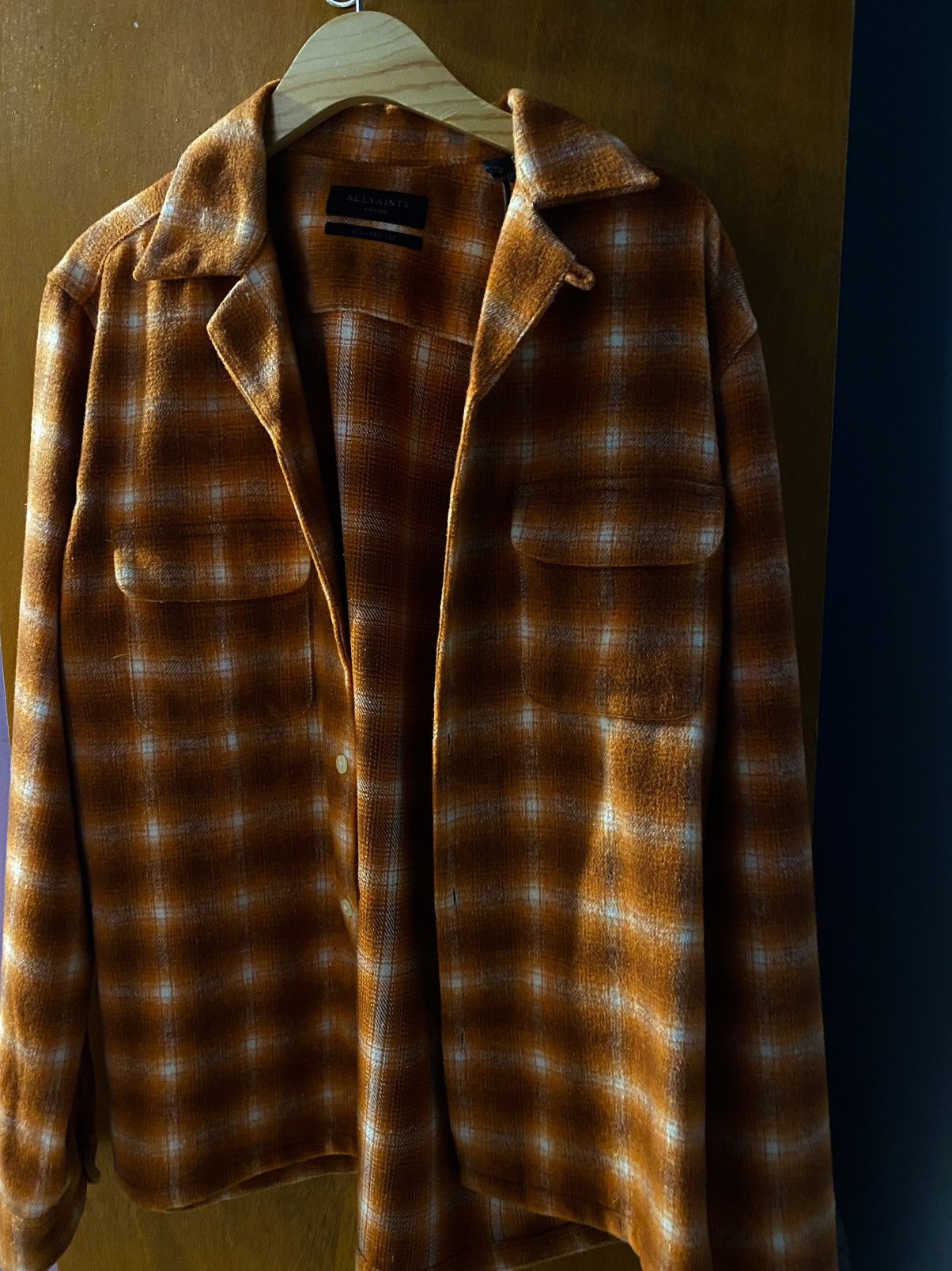 Allsaints light weight flannel