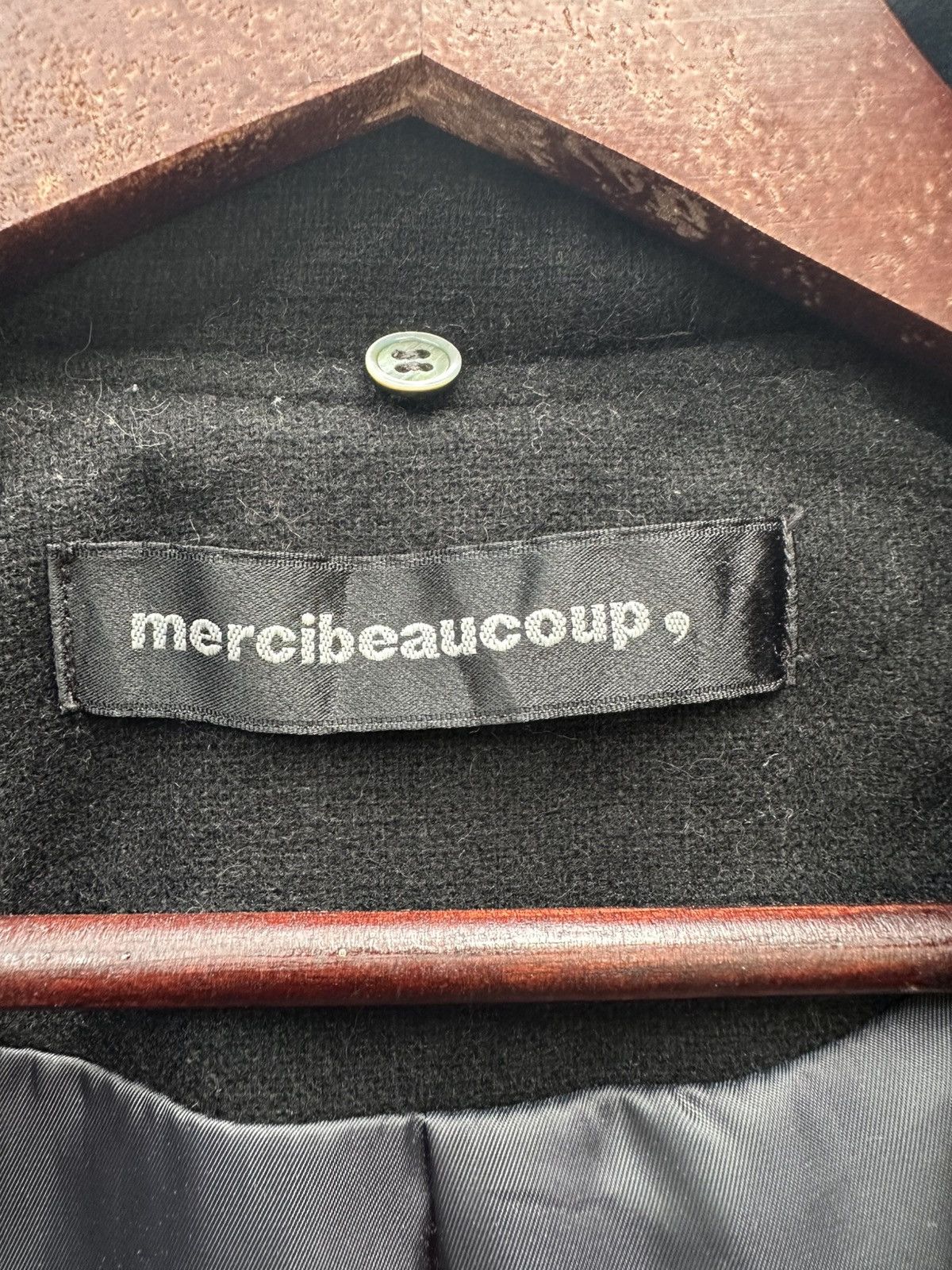 mercibeaucoup 👹Mercibeaucoup Double Breasted Wool Trench Coat Size US L / EU 52-54 / 3 - 10 Thumbnail
