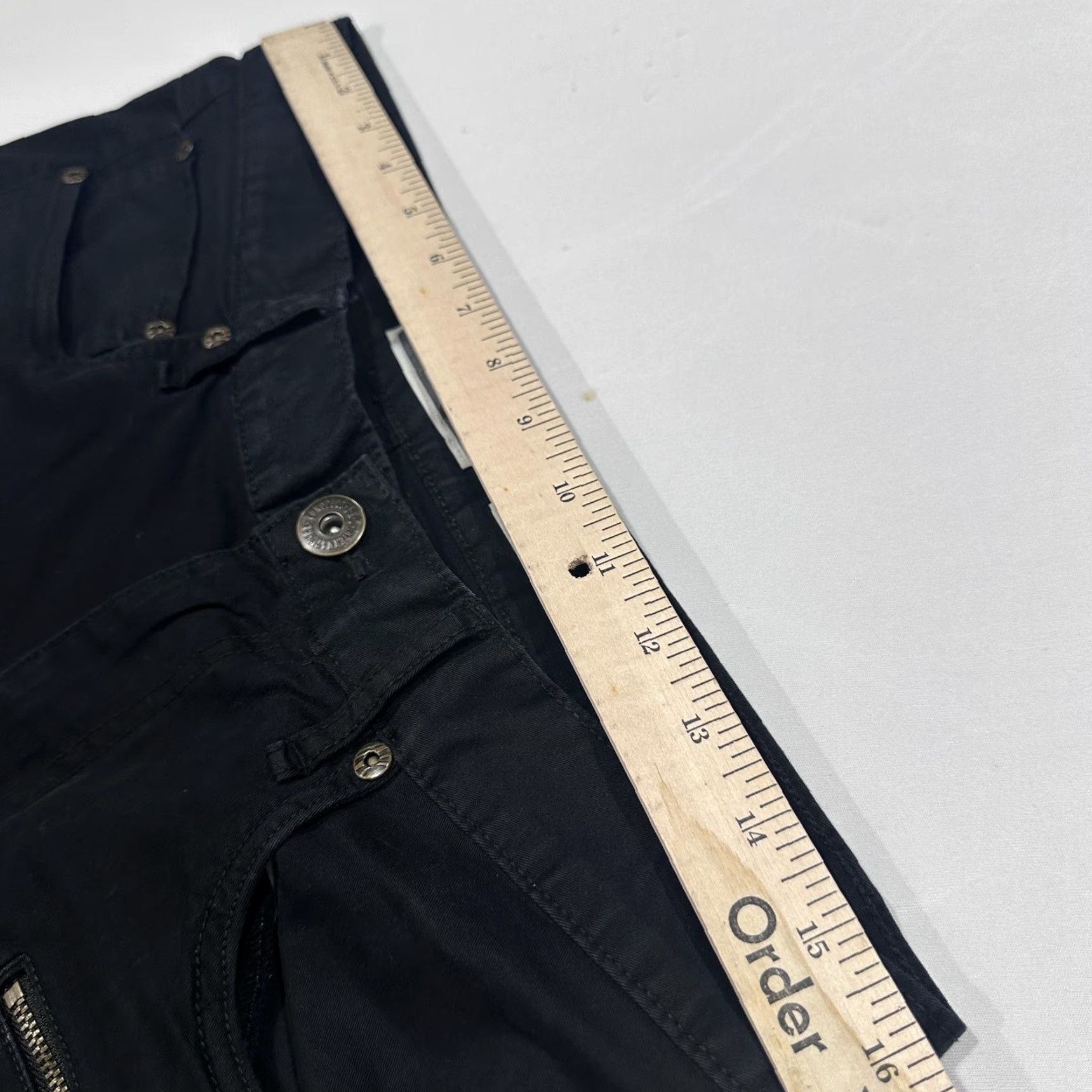Vintage INC International Concepts Jeans Mens 32x31 Black Berlin Slim Straight Cotton Jeans Size US 32 / EU 48 - 5 Thumbnail