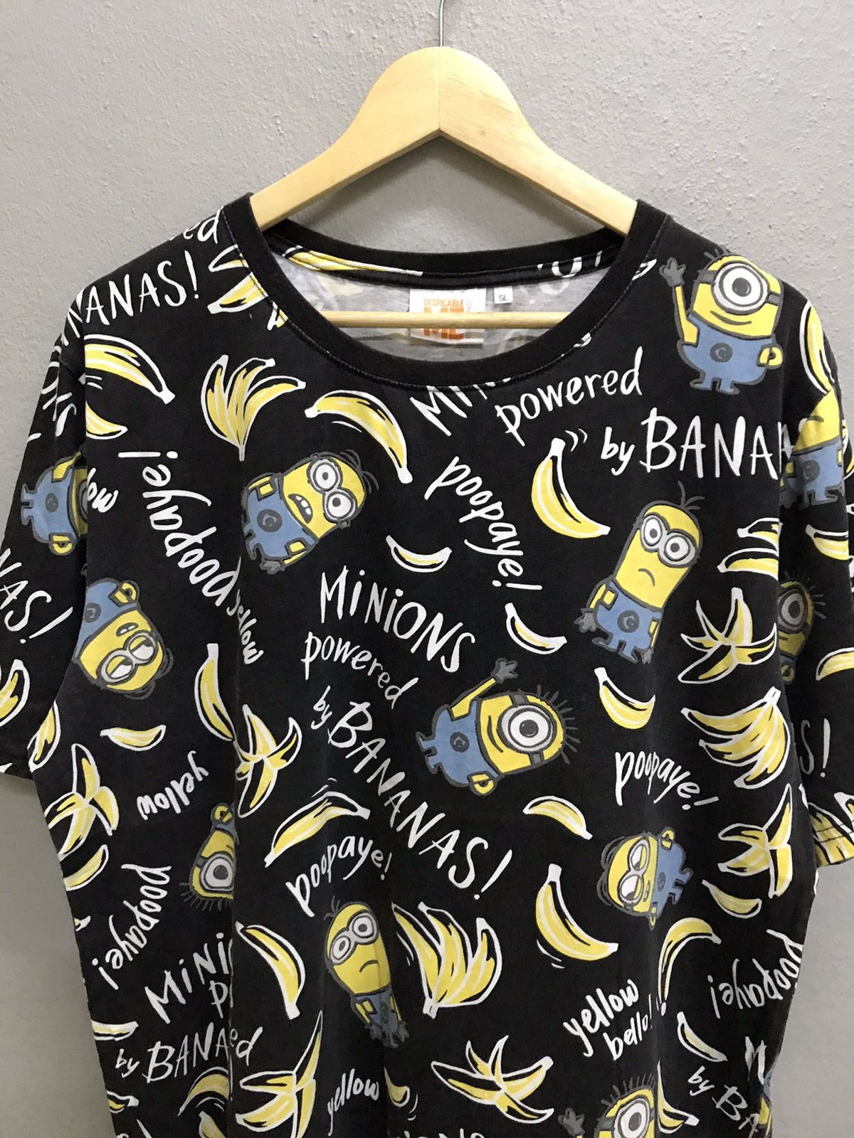 Cartoon Network DESPICABLE ME MINION MADE OVERPRINT TSHIRT Size US XL / EU 56 / 4 - 4 Thumbnail