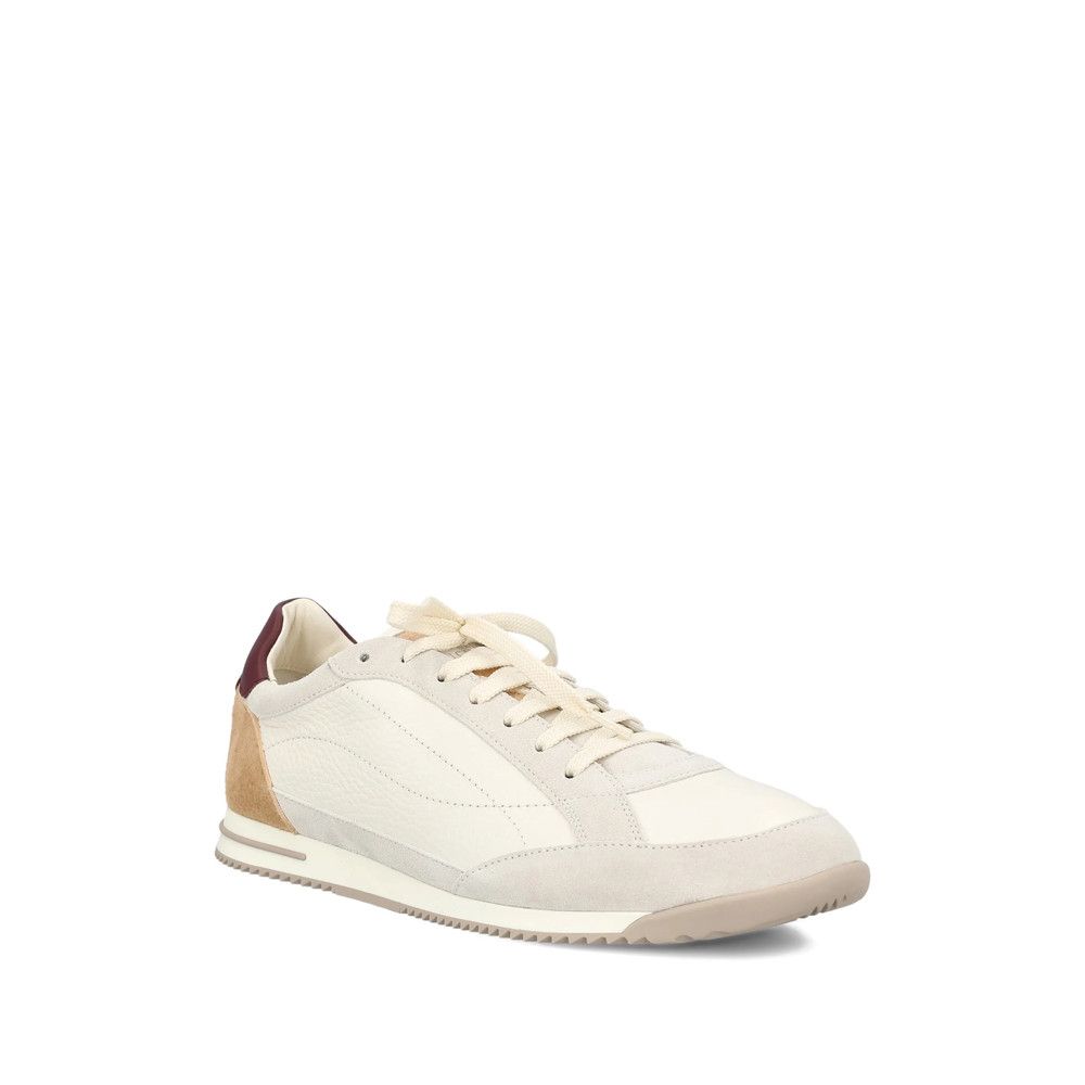 Brunello Cucinelli Brunello Cucinelli NEUTRALS Trainers - Low-Tops Size US 10 / EU 43 - 1 Thumbnail