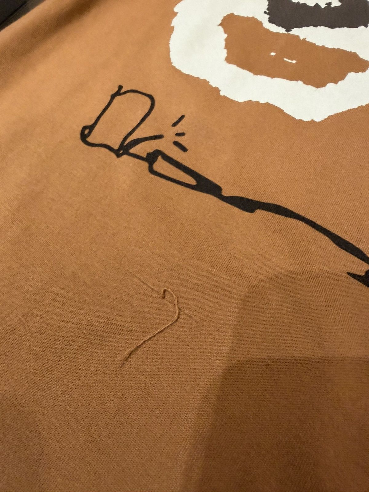 Dior × Travis Scott Dior x Cactus Jack Oversized Tee - Coffee Brown Size US M / EU 48-50 / 2 - 3 Thumbnail