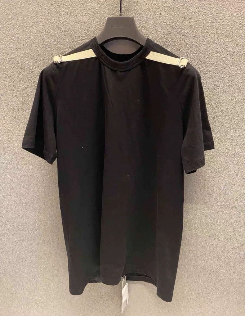 Rick Owens Rick Owens decorated with white epaulets short sleeves Size US S / EU 44-46 / 1 - 1 Thumbnail