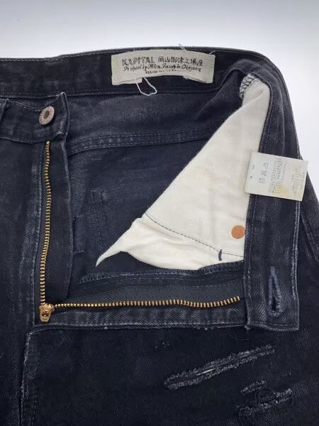 Kapital Kapital damaged clash black Denim Pants size 32 Size US 32 / EU 48 - 3 Thumbnail