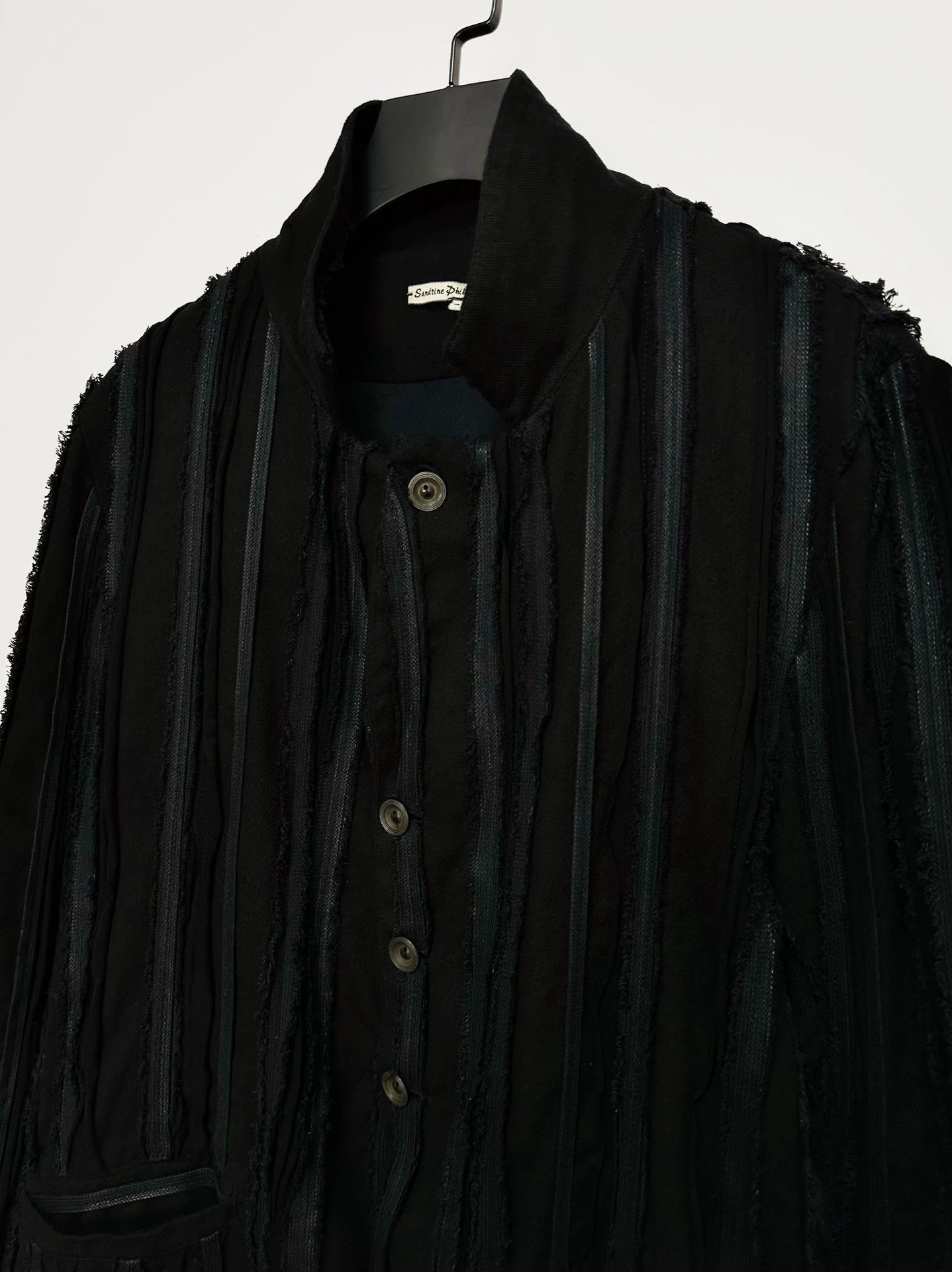 Sandrine Philippe Sandrine Philippe 20ss Destroyed Ripped Jacket 46 Size US S / EU 44-46 / 1 - 5 Thumbnail
