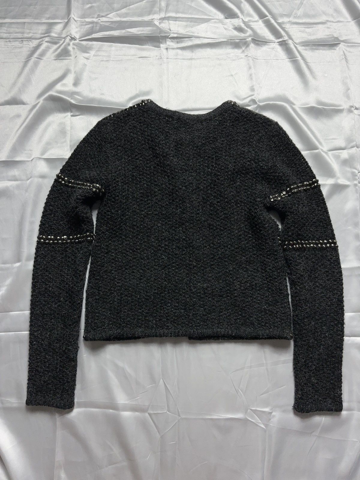 Vintage Archive vintage pullover knit cardigan chainmail Size S / US 4 / IT 40 - 4 Thumbnail