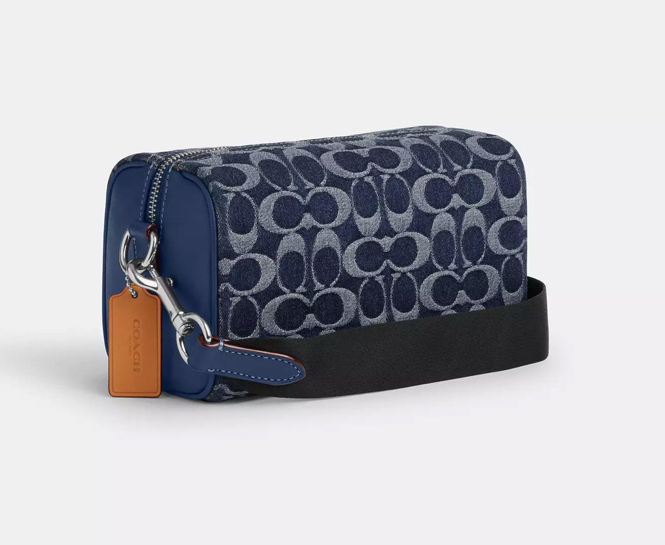 Coach NWT Coach Men’s Axel Crossbody Bag In Signature Denim CY892 Size ONE SIZE - 7 Thumbnail