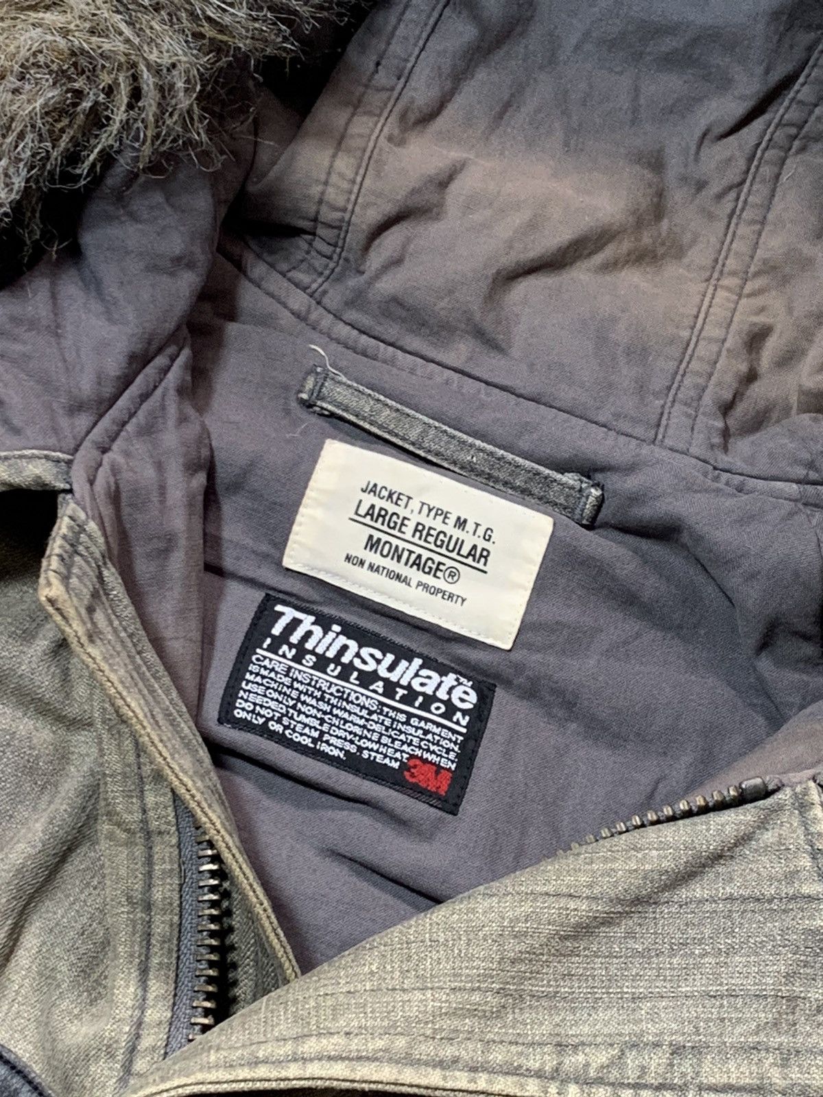 Montage Montage the 1000 faces Military Snorkel Hood Winter Parka Size US XL / EU 56 / 4 - 6 Thumbnail