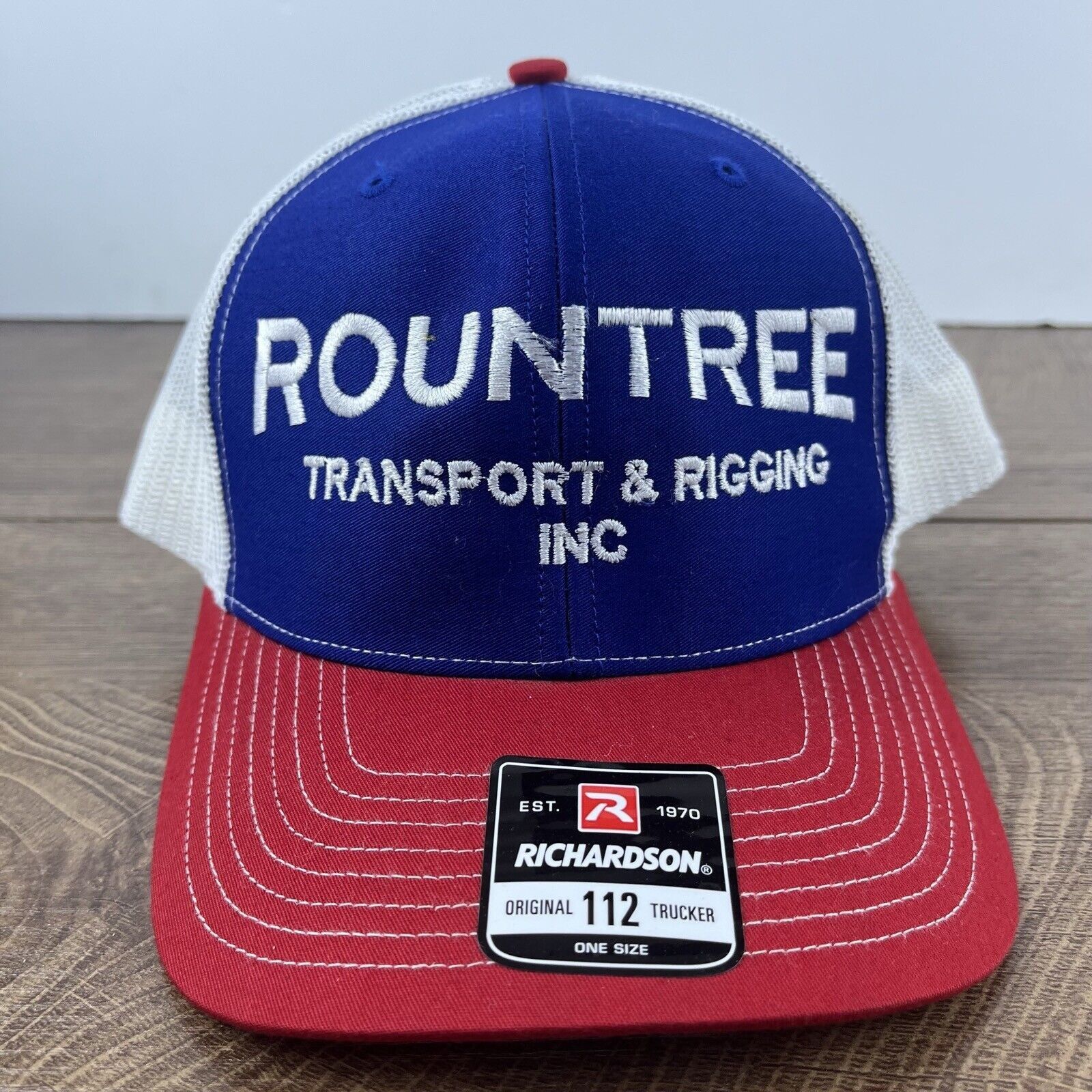 Other Rountree Transport Rigging Snapback Hat Blue Adjustable Hat Size ONE SIZE - 2 Thumbnail