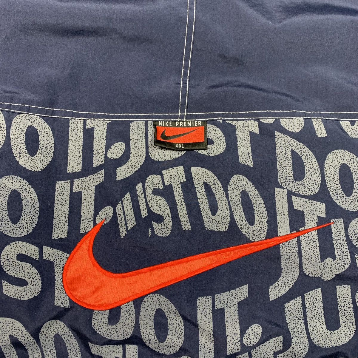 Vintage Vintage 90s Nike Reversible Jacket Men's XXL Big Logo Swoosh Size US XXL / EU 58 / 5 - 13 Thumbnail