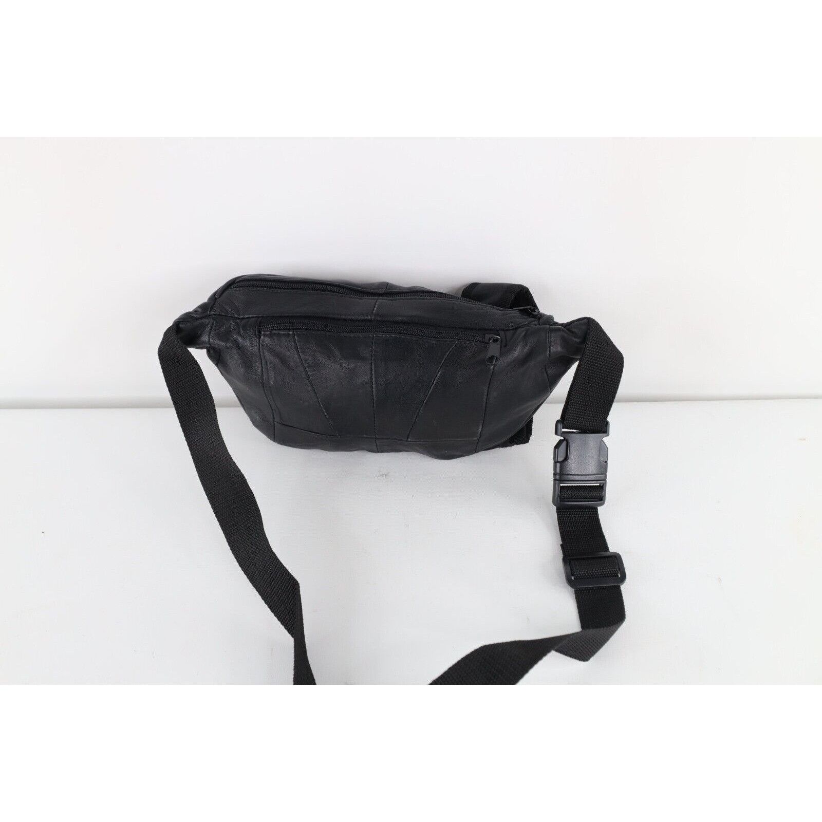 Vintage Vintage 90s Streetwear Leather Festival Fanny Pack Size ONE SIZE - 4 Thumbnail