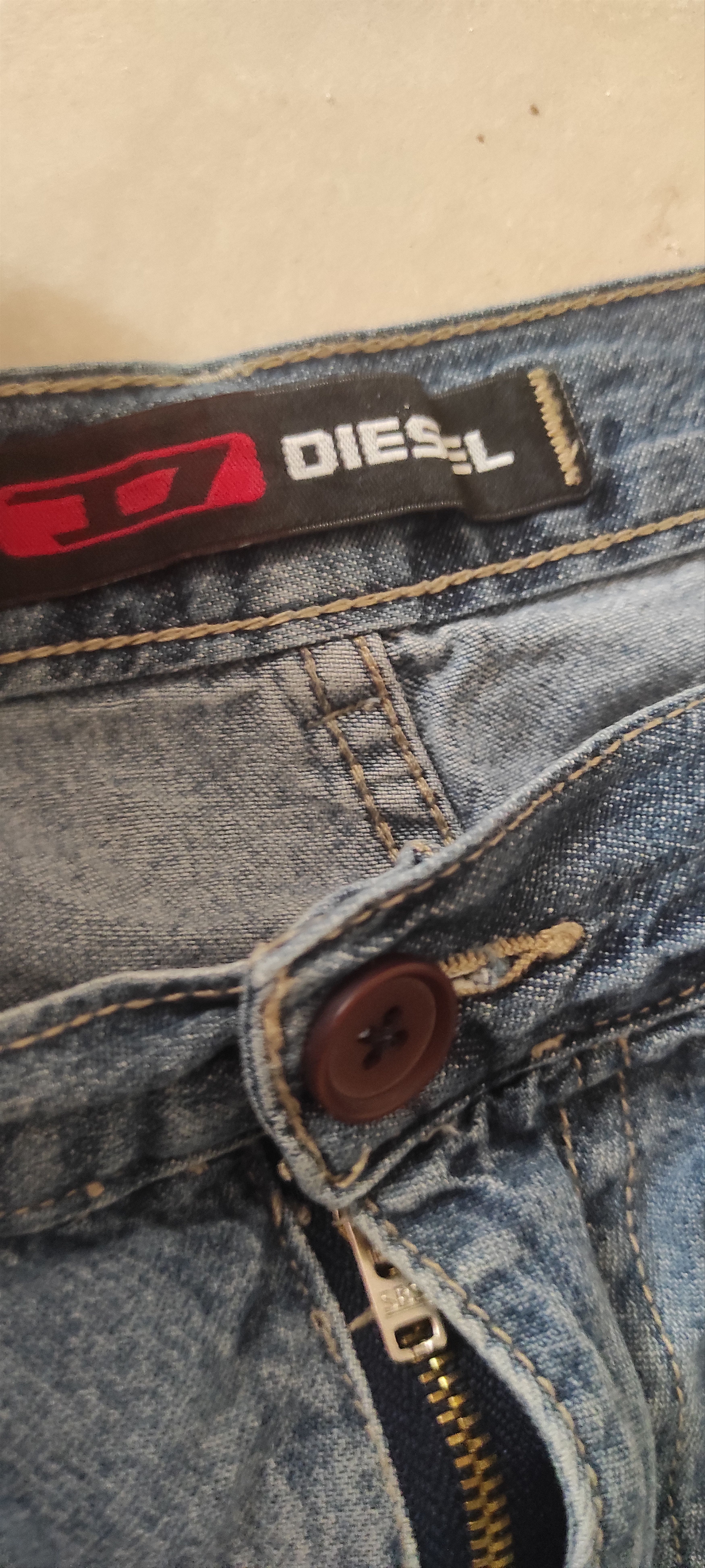 Diesel Diesel Bermuda Denim Shorts Cargo Pockets Size 33 Size US 33 - 9 Thumbnail
