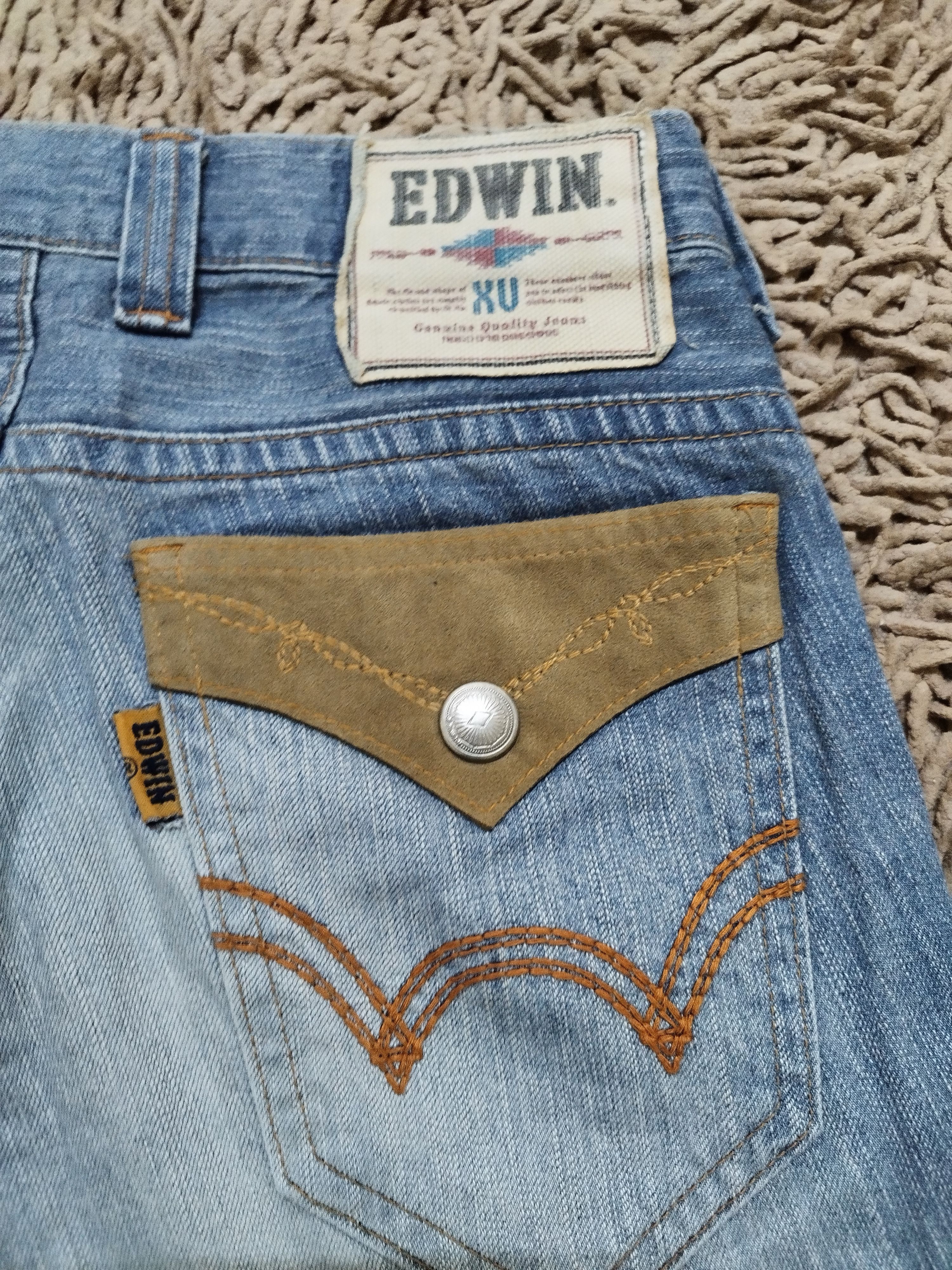 Edwin × Japanese Brand Flare Edwin blue trip pants Size US 34 / EU 50 - 11 Thumbnail