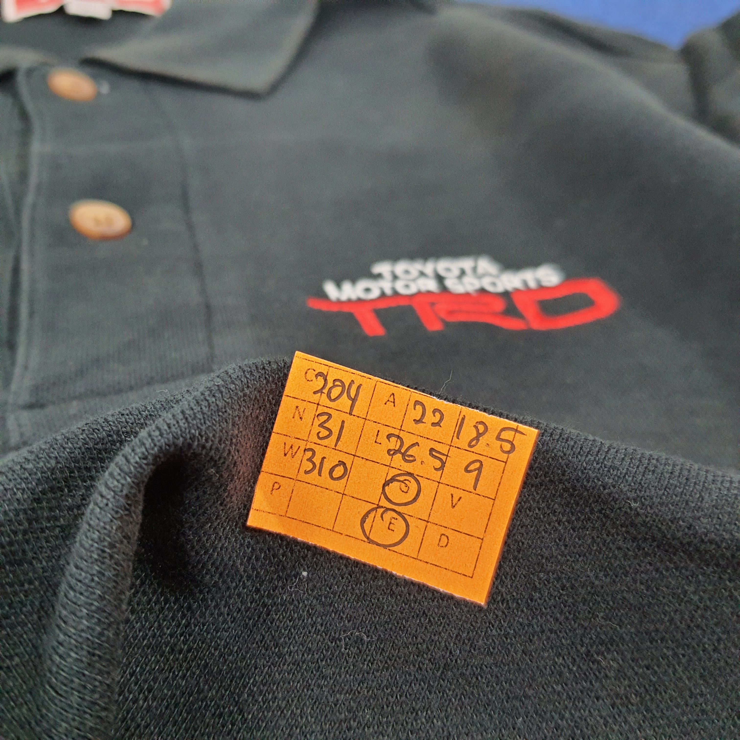 Japanese Brand × Vintage Vintage TRD Toyota Motorsports Japan Brand Polo Shirt Size US L / EU 52-54 / 3 - 9 Thumbnail