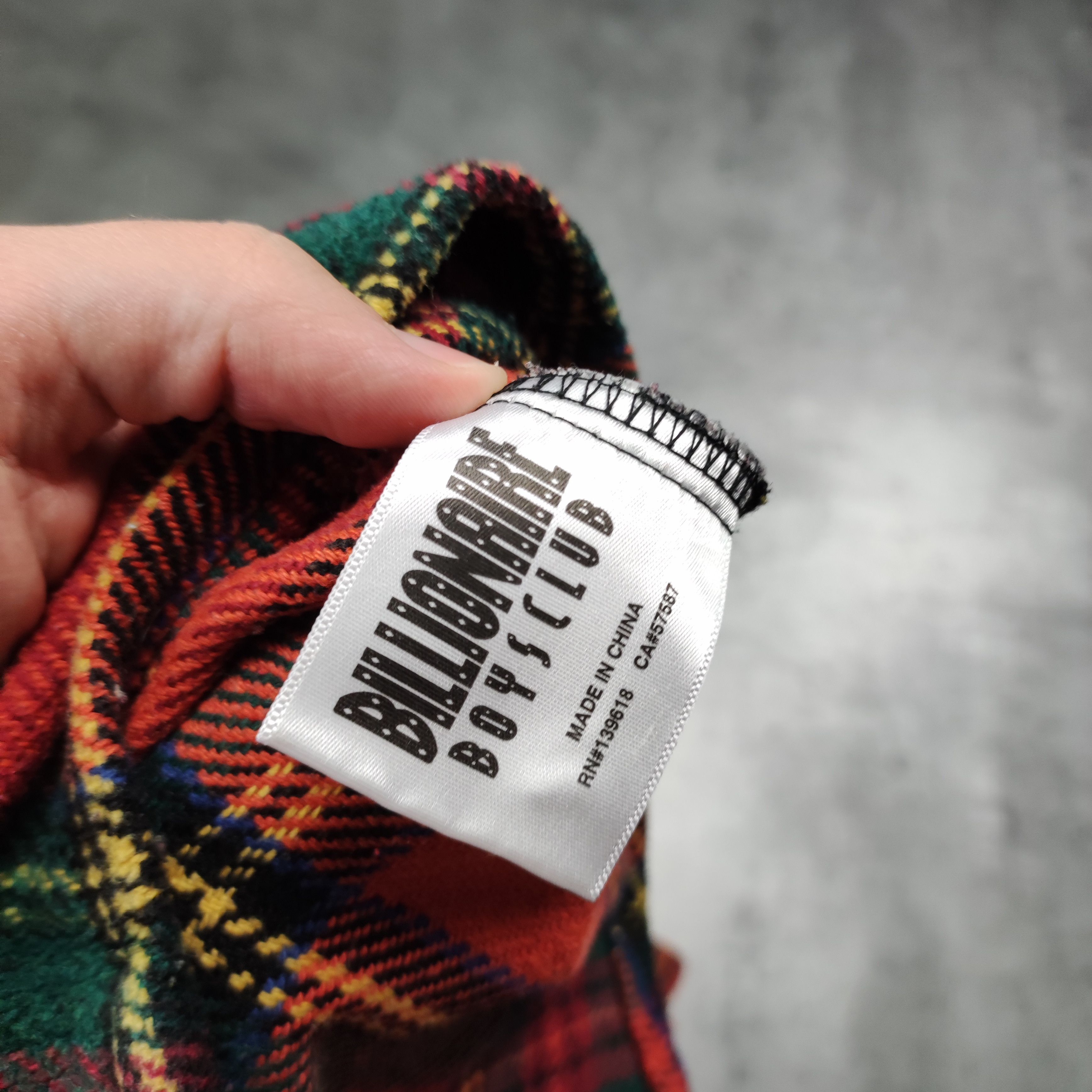 Billionaire Boys Club BBC Billionaire Boys Club Wool Checkered Flannel Shirt Size US S / EU 44-46 / 1 - 8 Thumbnail