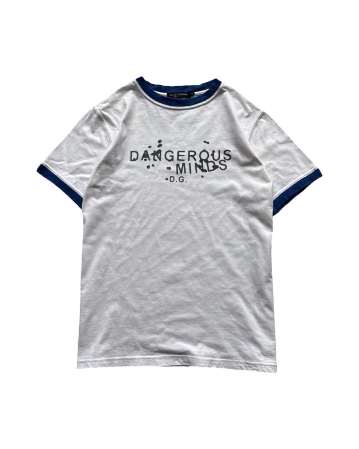 Dolce & Gabbana Dangerous Minds Ringer T-Shirt Size US M / EU 48-50 / 2 - 1 Thumbnail