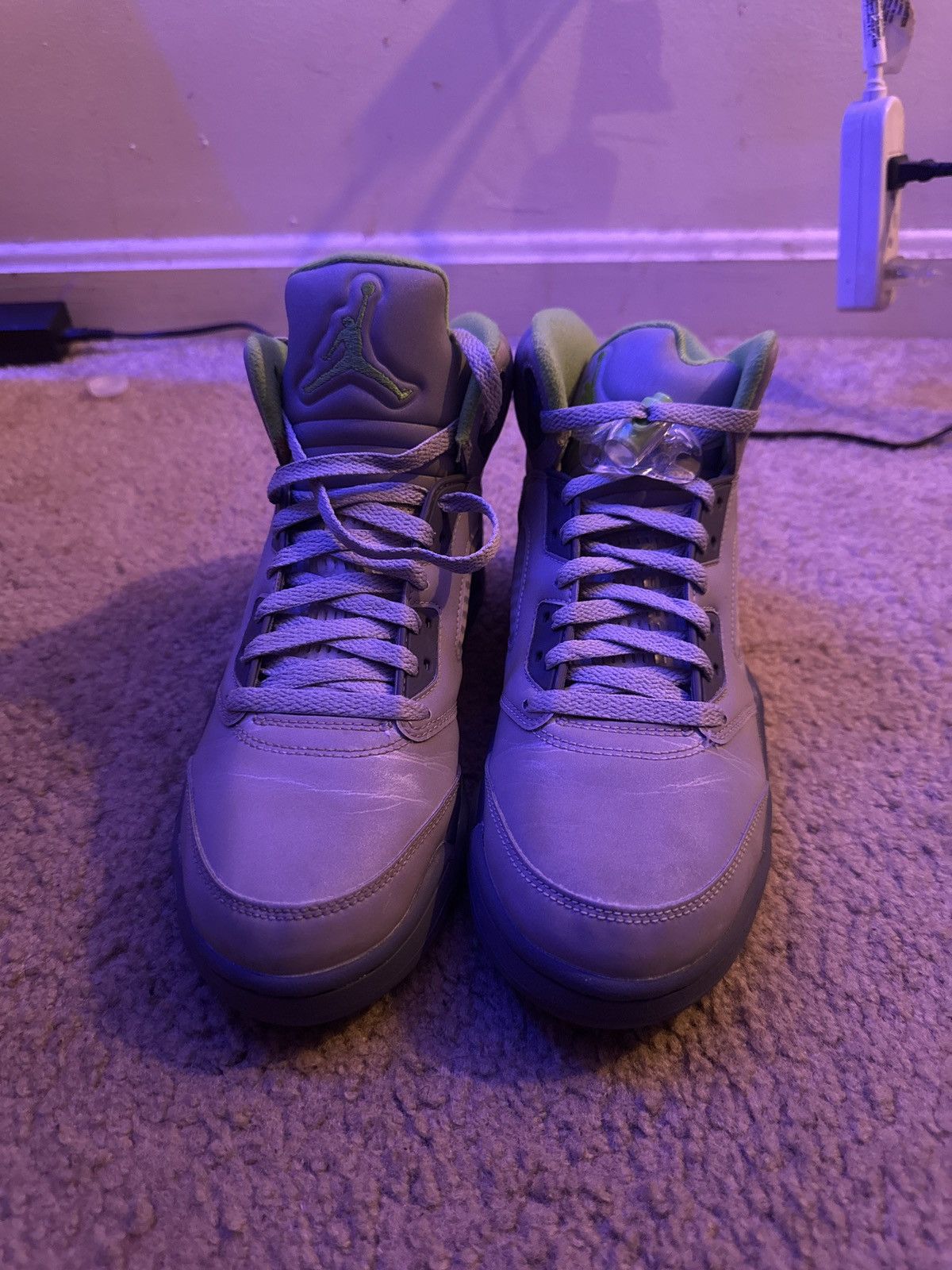 Jordan Brand Jordan retro 5 green bean Size US 8.5 / EU 41-42 - 3 Thumbnail