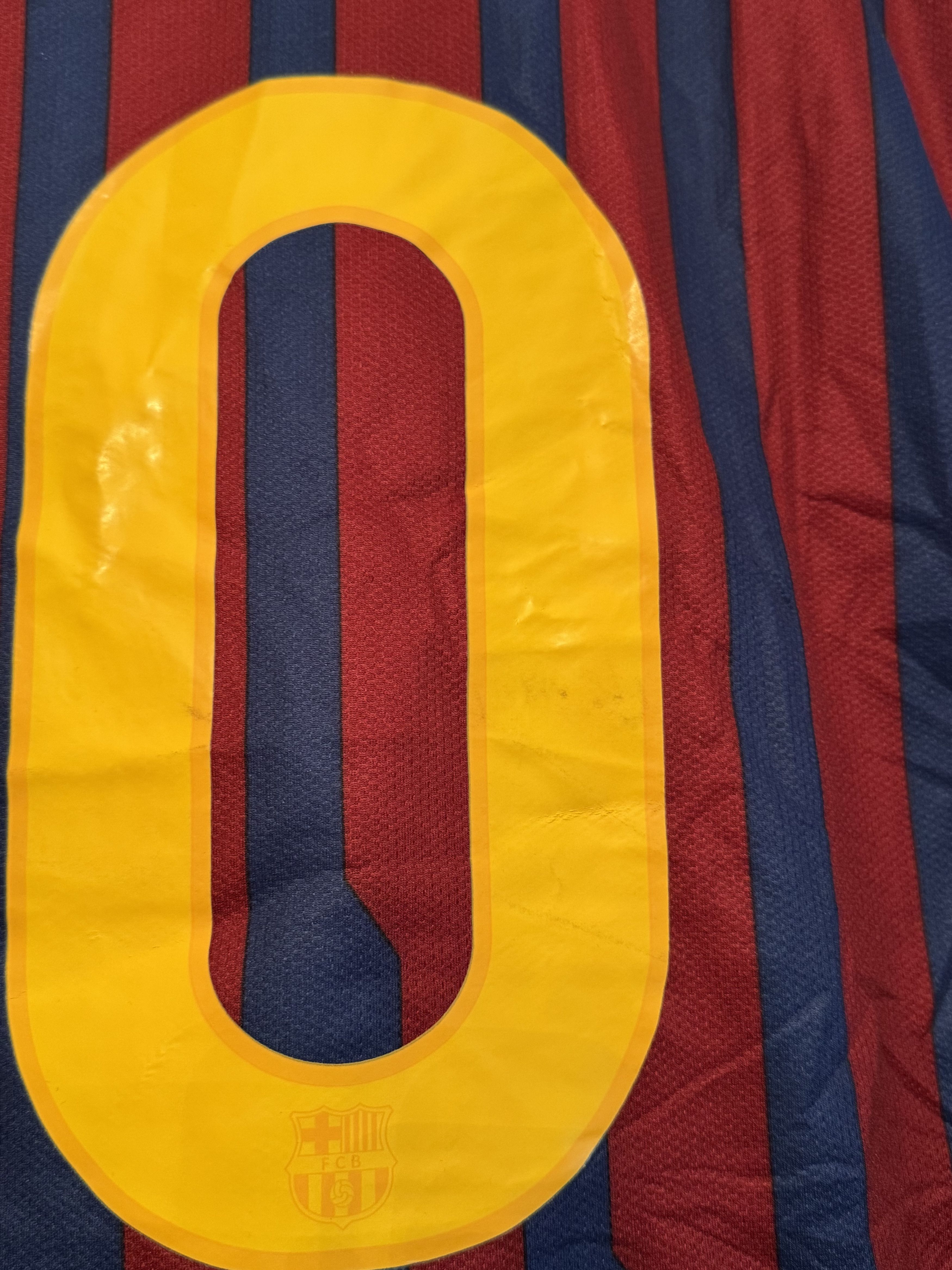 Vintage Barcelona 2011 2012 Messi #10 Home Football Soccer Jersey Size US L / EU 52-54 / 3 - 6 Thumbnail