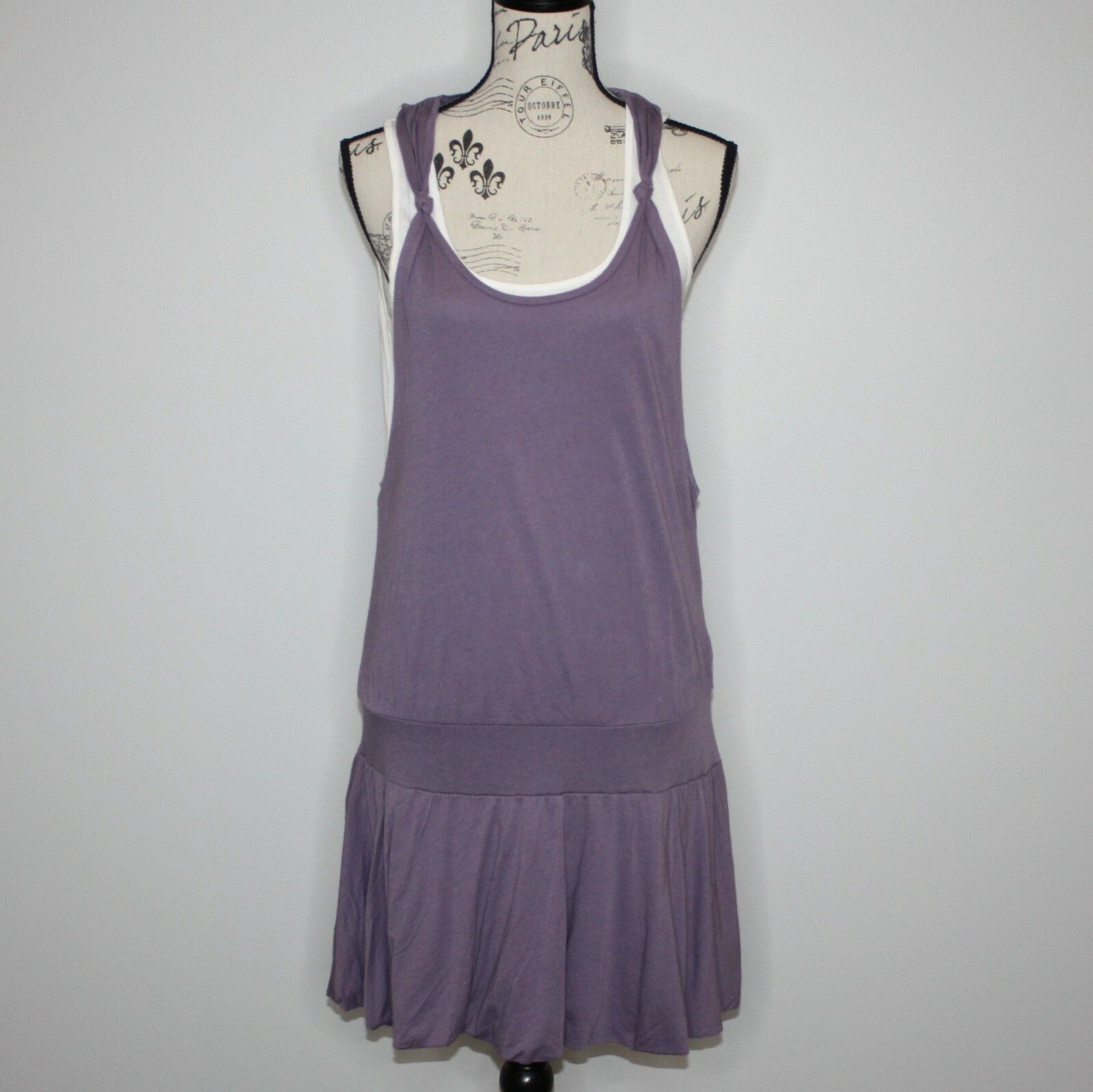 Bench Racerback Drop Waist Cover Up Mauve Dress in size M or US 8 Size M / US 6-8 / IT 42-44 - 10 Thumbnail
