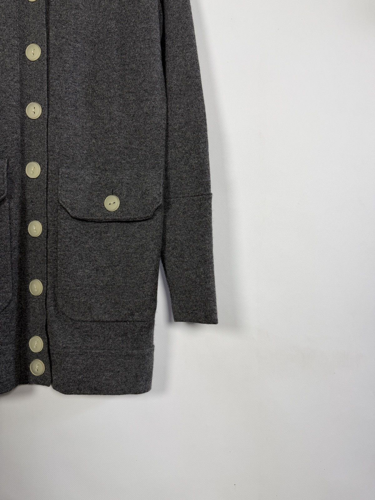 Allude Allude Cashmere Long Cardigan Button Front Luxury Sweater S Size S / US 4 / IT 40 - 5 Thumbnail