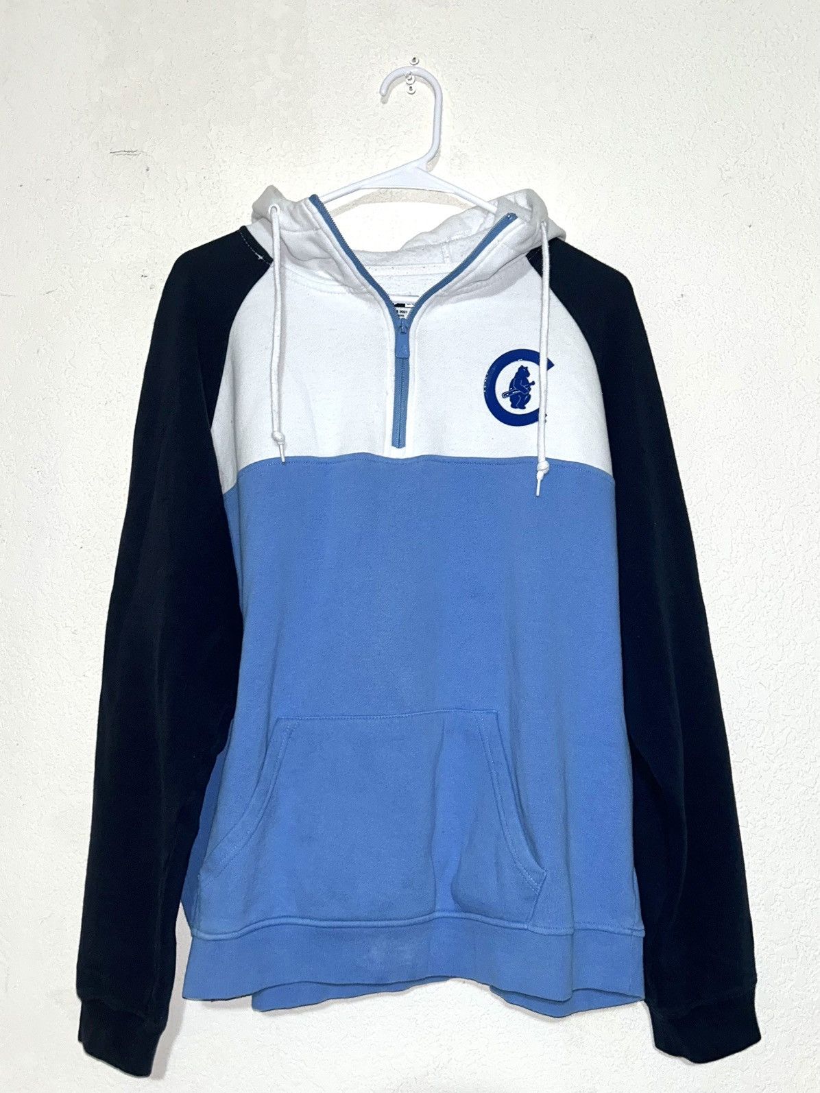 New Era Chicago Cubs Quarter Zip Hoodie Size US L / EU 52-54 / 3 - 1 Thumbnail