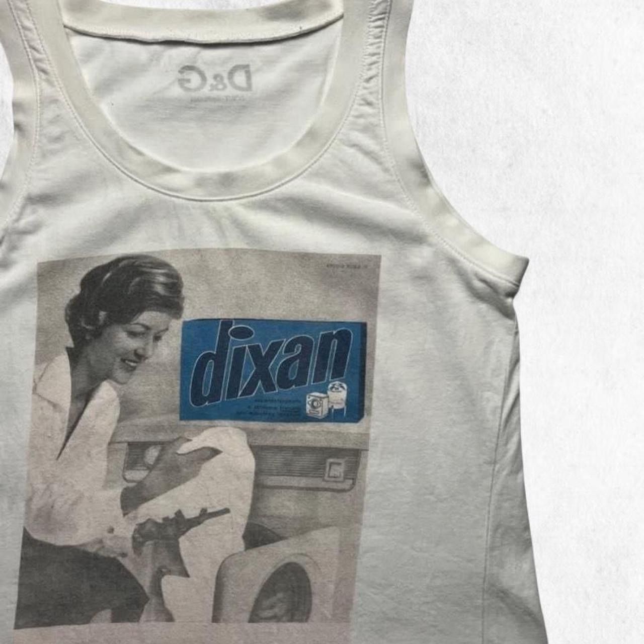 Dolce & Gabbana D&G Dixan Laundry Detergent 1990s graphic tank top Size S / US 4 / IT 40 - 5 Thumbnail