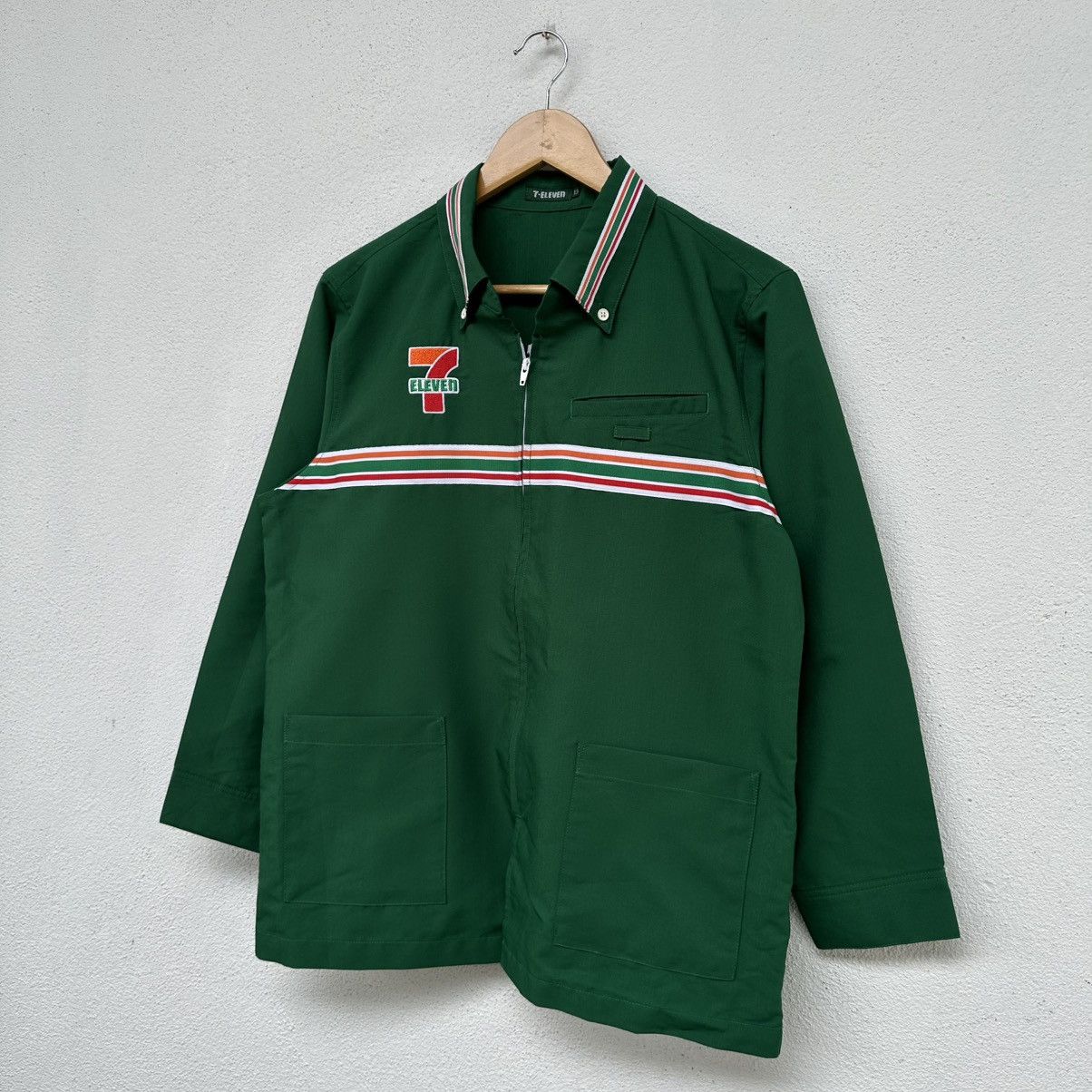 Japanese Brand 7 Eleven Worker Shirt Size US L / EU 52-54 / 3 - 3 Thumbnail