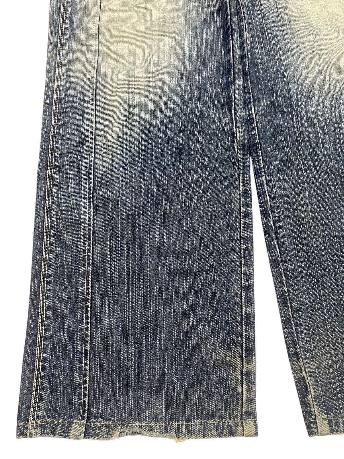 Edwin Edwin XV Exclusive Vintage Faded Wash Distress Baggy Jeans Size US 36 / EU 52 - 7 Thumbnail