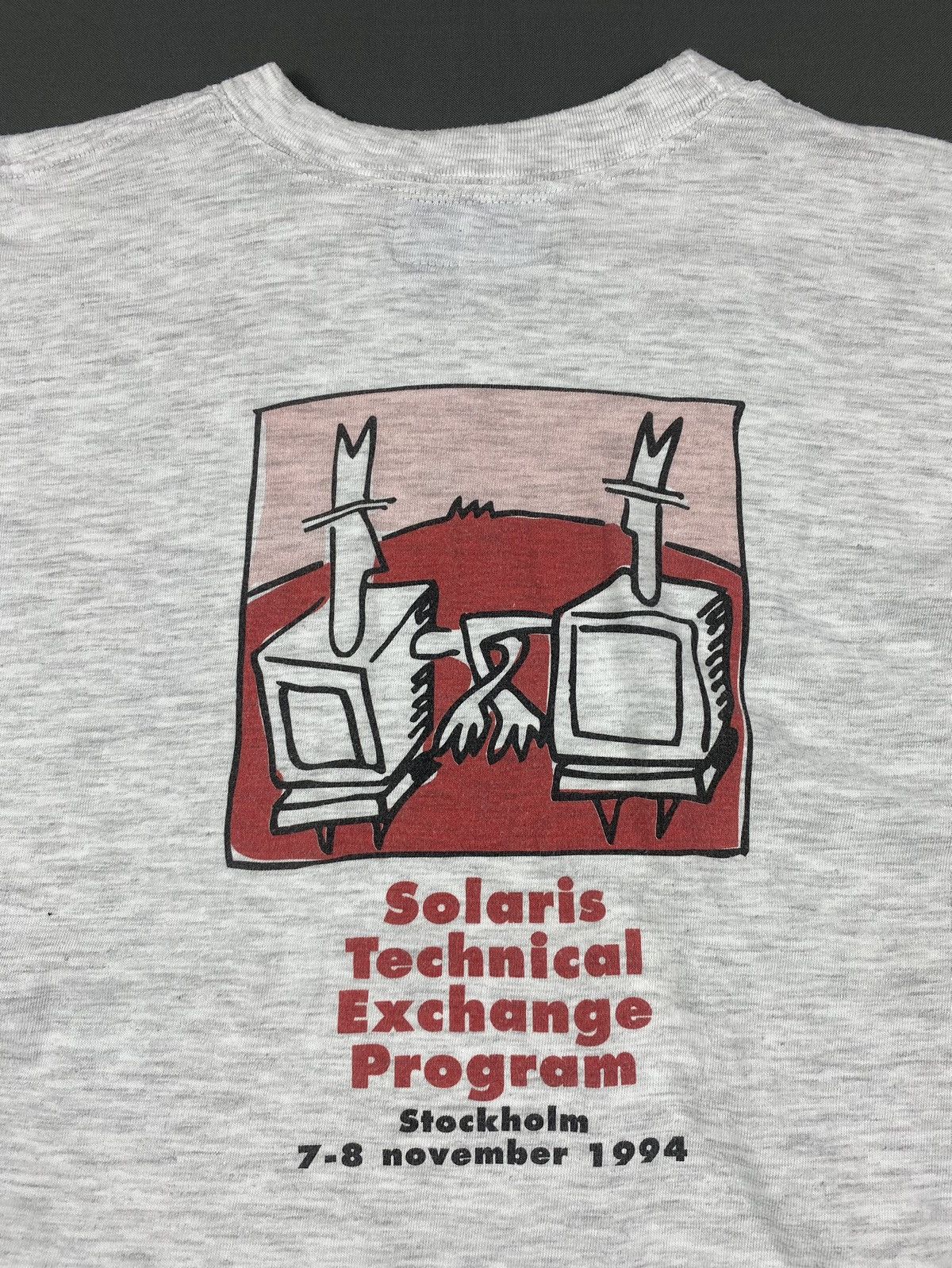 Microsoft 1990’s Vintage Uniweb Solaris OC TEP Promo Graphic Tee Size US L / EU 52-54 / 3 - 6 Thumbnail