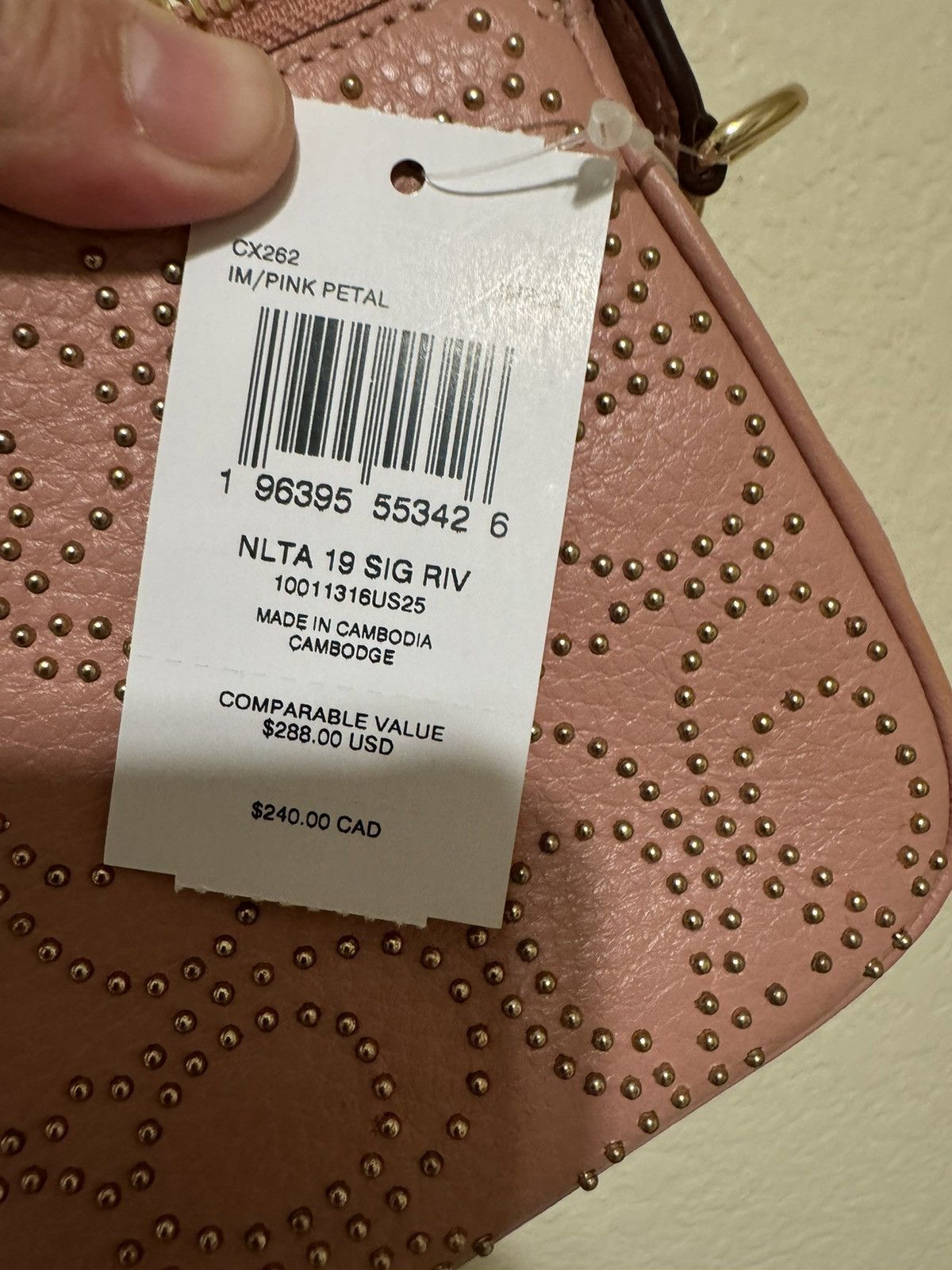 Coach NWT Coach Nolita 19 With Signature Rivets CX262 Size ONE SIZE - 6 Thumbnail