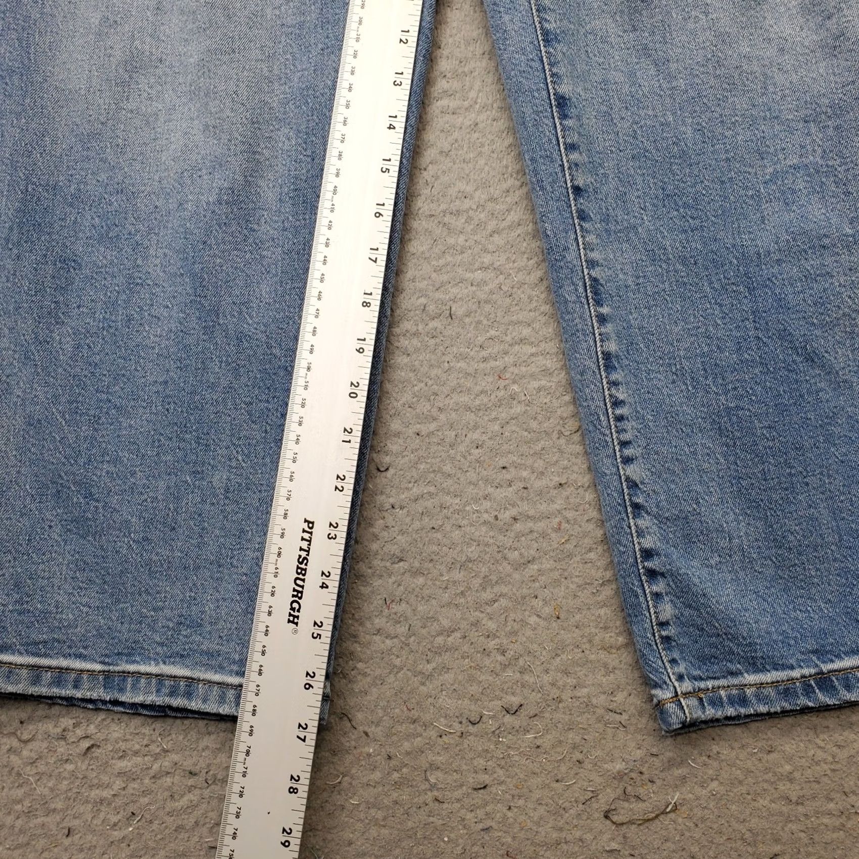Vintage Universal Thread Skinny Jeans Women 24/R Blue Denim High Rise Stretch 5-Pocket Size 42" / US 20 - 4 Thumbnail