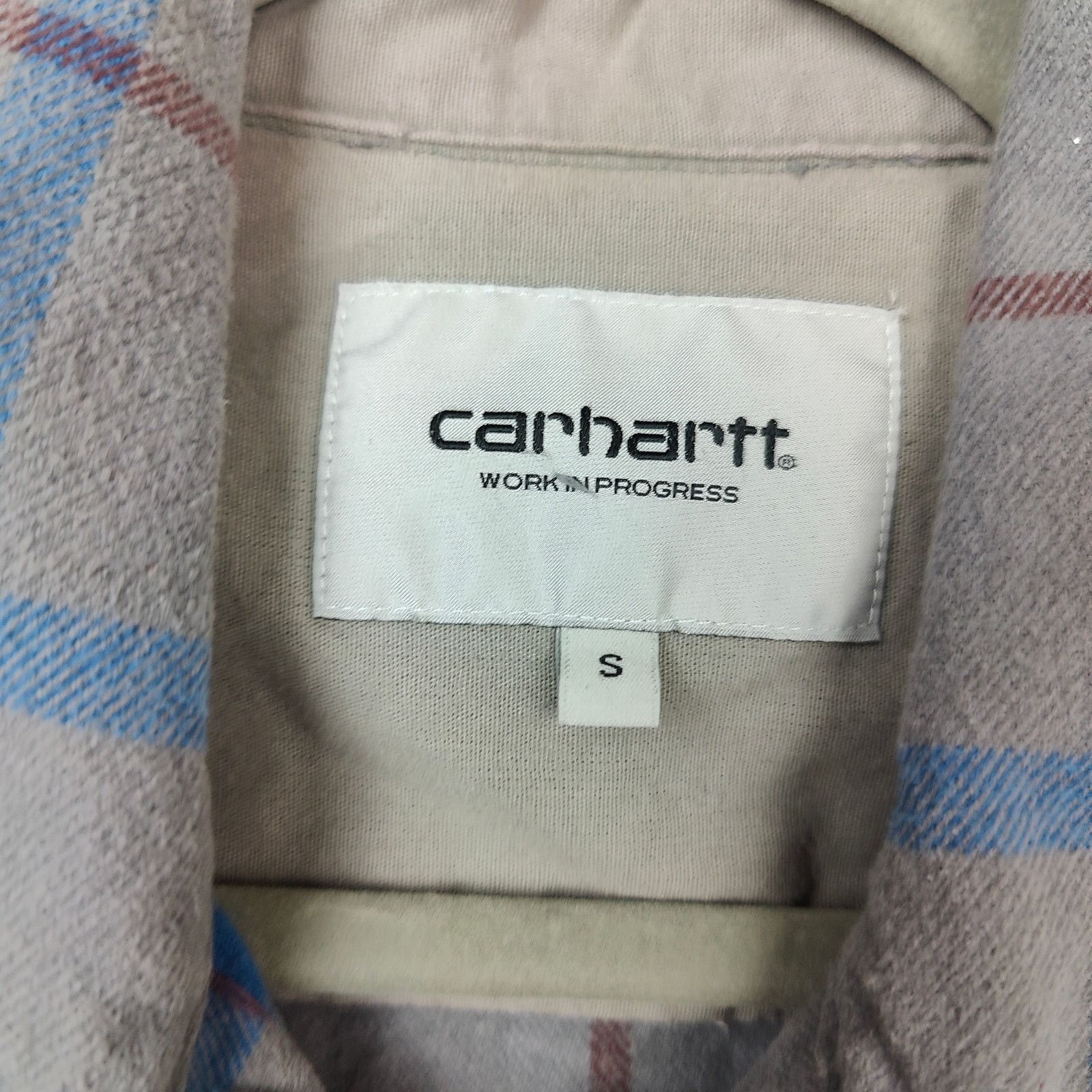 Carhartt Wip Carhartt WIP Linn Overshirt Mens Small Full Zip Gray Plaid Size US S / EU 44-46 / 1 - 6 Thumbnail