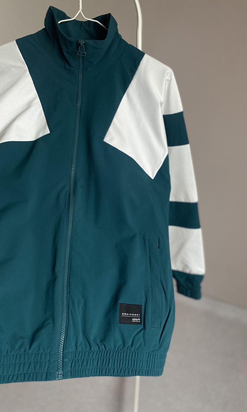 Adidas S XS Adidas Equipment EQT Bold Nylon Tracksuit Jacket Pants Size 38R - 16 Thumbnail