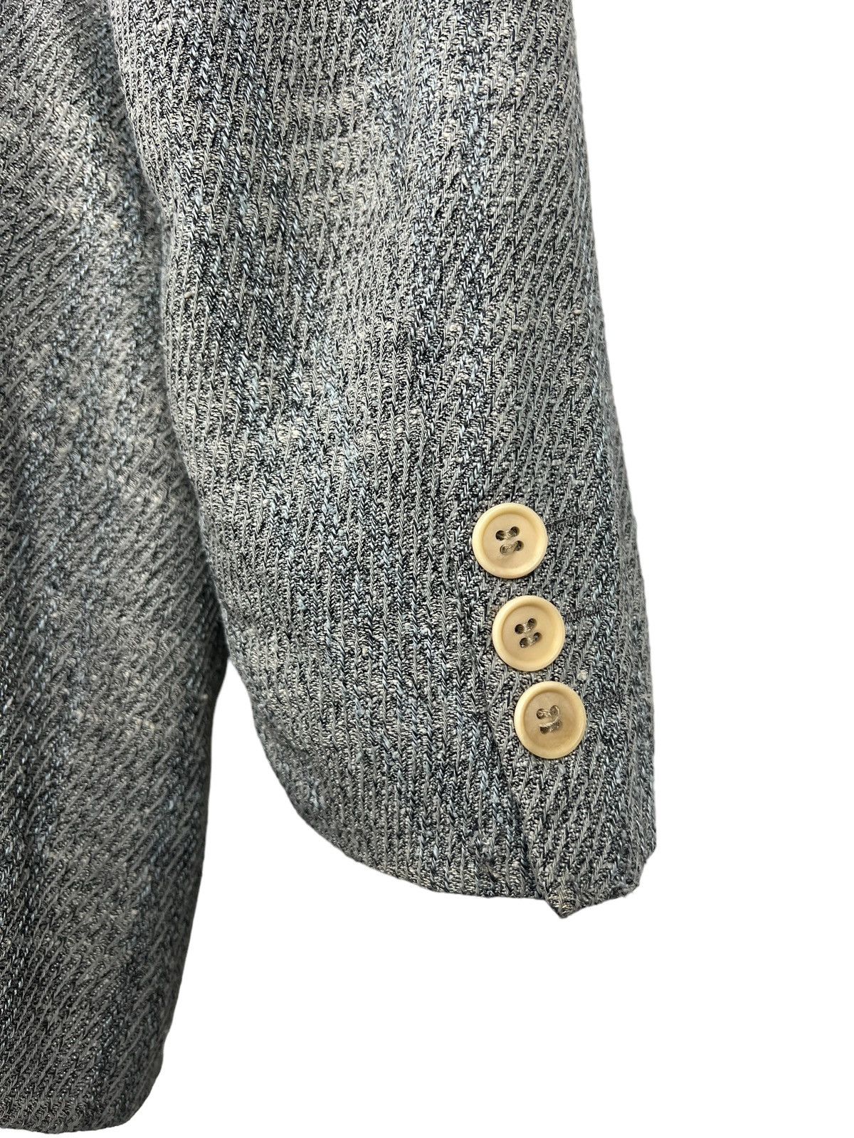 Issey Miyake Vintage Issey Miyake Men Knit Pattern Blazer Size US M / EU 48-50 / 2 - 10 Thumbnail
